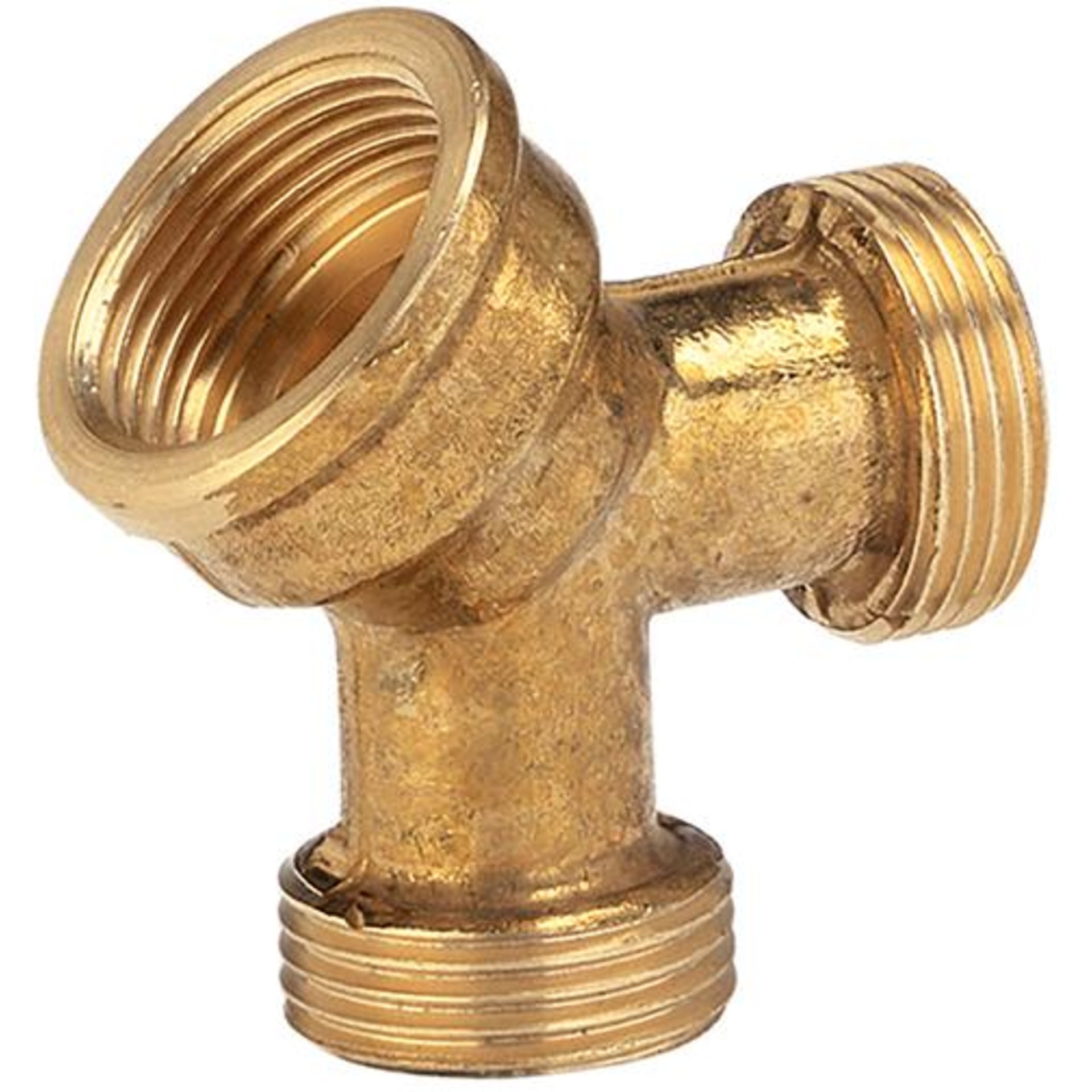 Mess. 2-Wege-Verteiler 3/4", 3/4" Gewinde Gardena