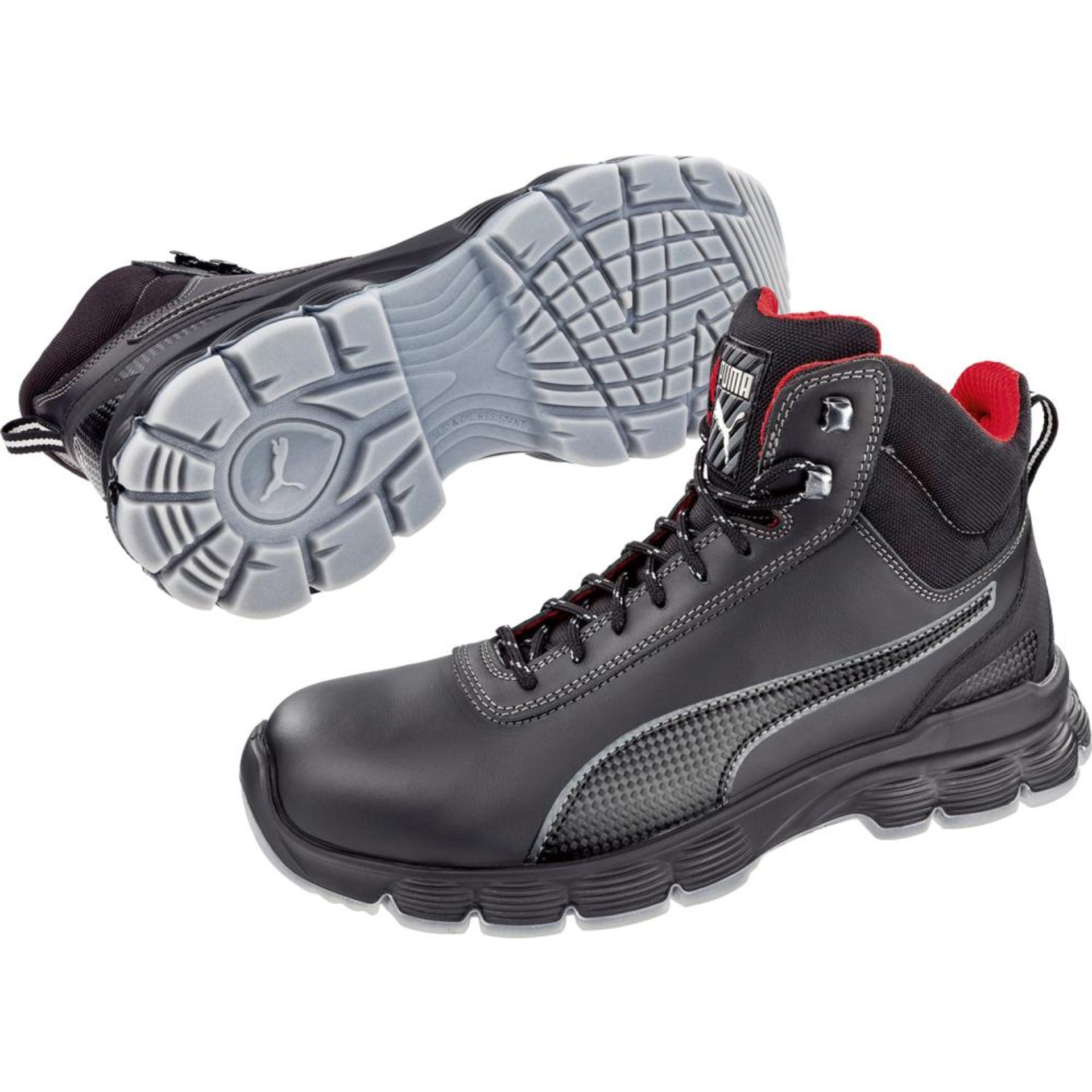 Sicherheitsschnürstiefel »Condor Black Mid 630101«, S3 SRC ESD