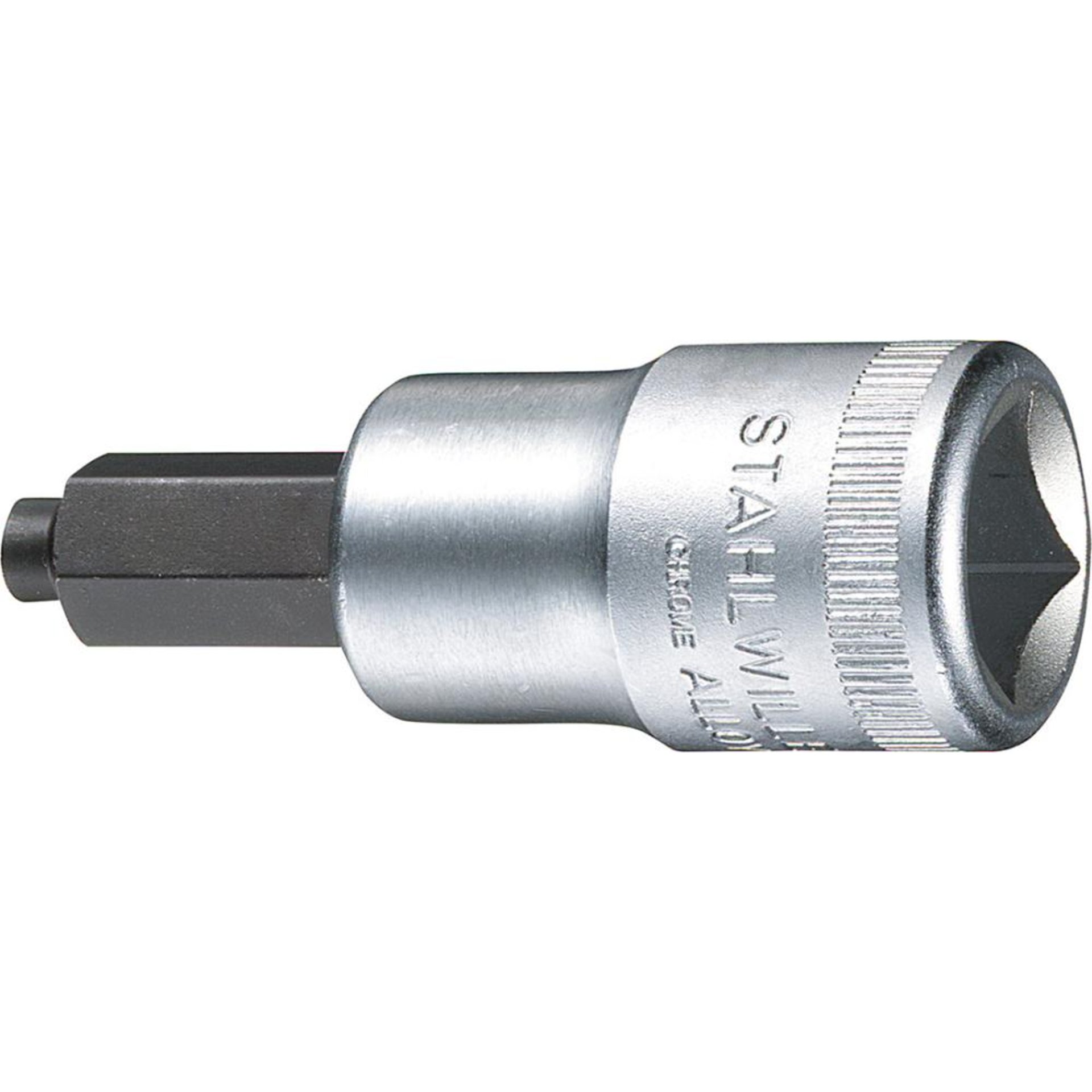 Schraubendreher-Einsatz 1/2" für 6-kant-Schrauben, mit Bohrung, Nr. 54 IC