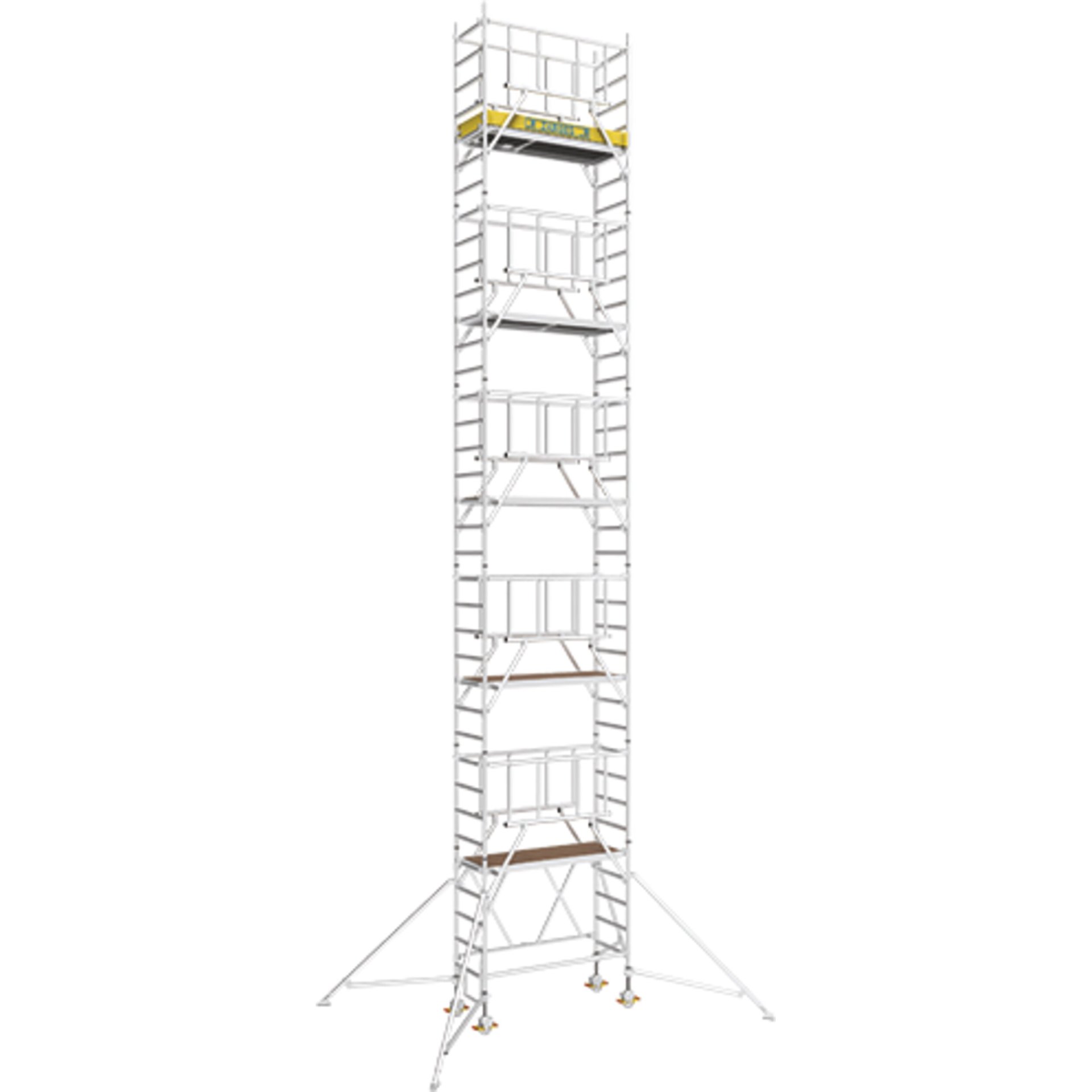 Compactmaster S-PLUS 1T - Klappgerüst Arbeitshöhe 11,60 m