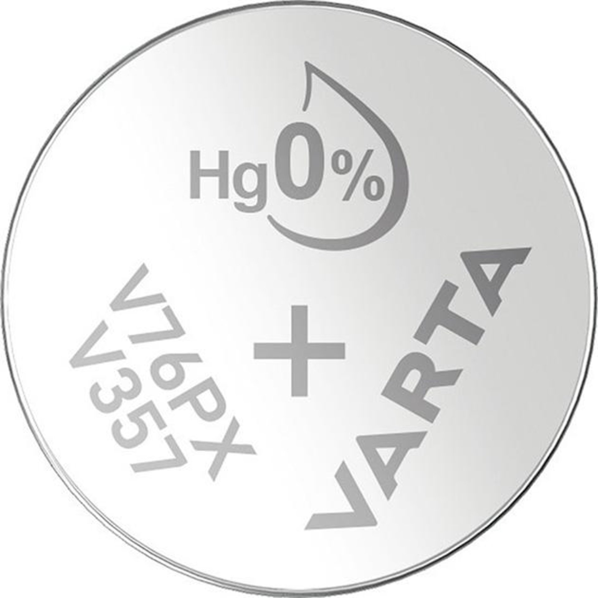 Knopfzelle Electronics Silber V13GS/V357 1,55Volt Blister zu 1 Stück VARTA