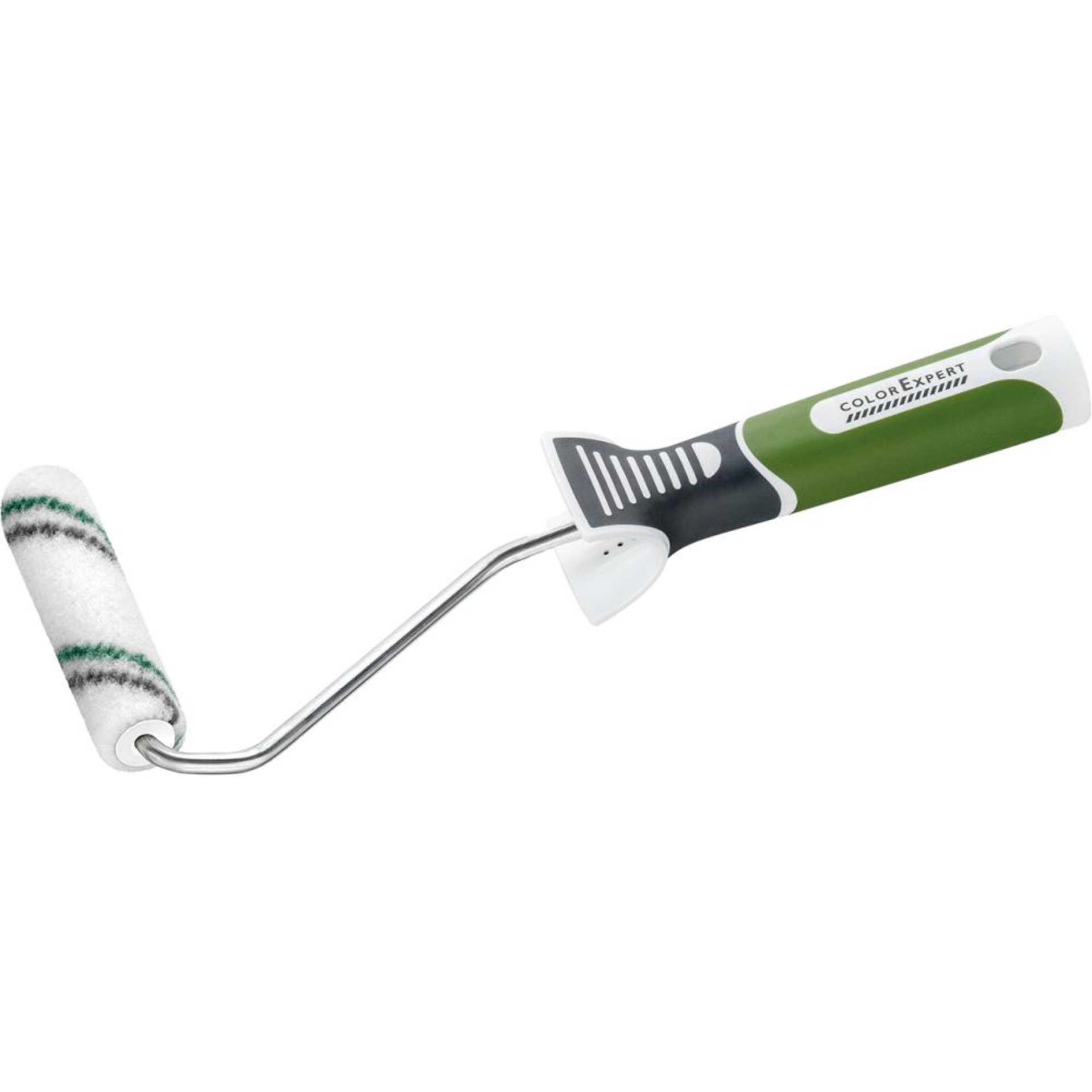 Lasur-Roller Nylon 10 cm 3K Griff abgewinkelt