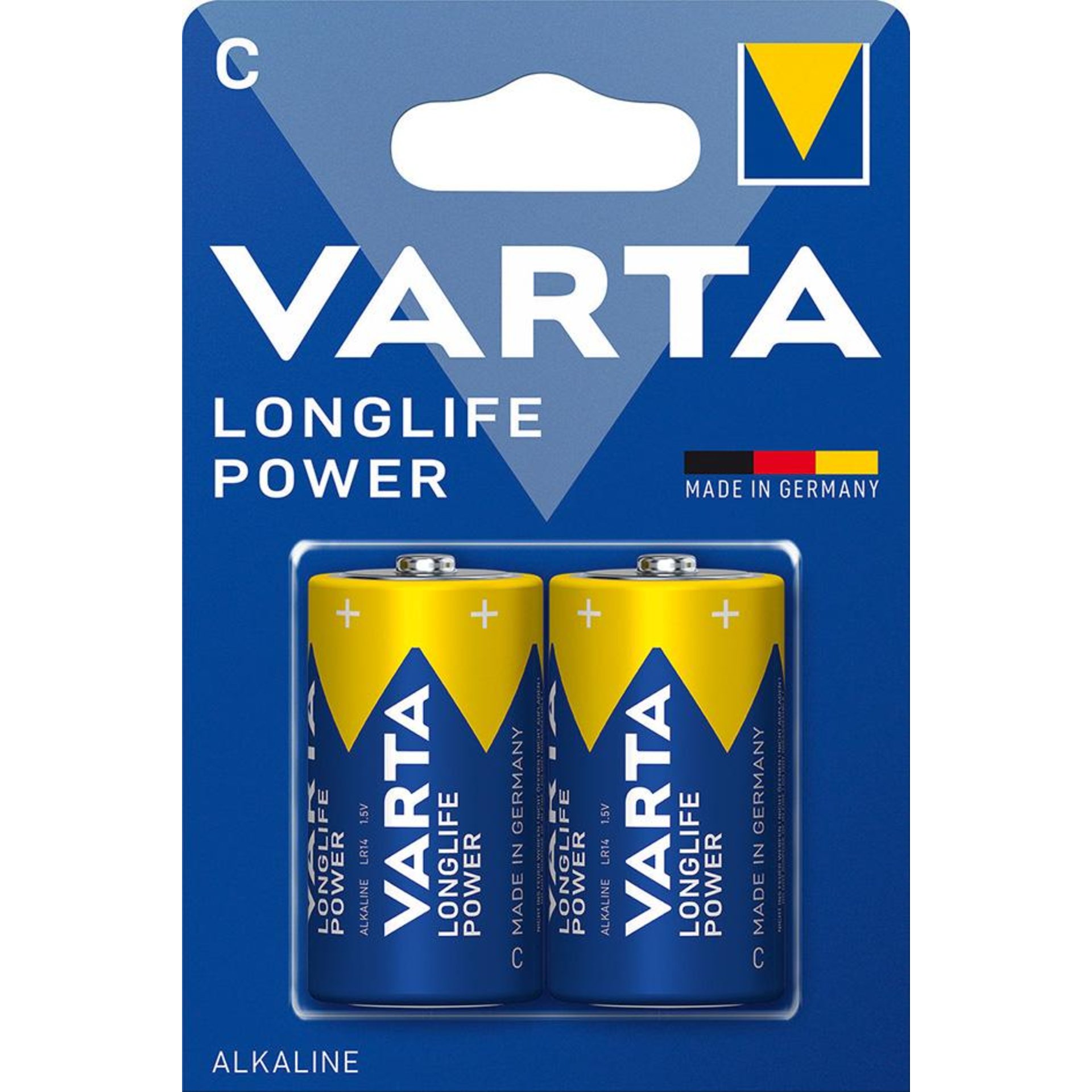 Batterie LONGLIFE VARTA Power C 2er Blister