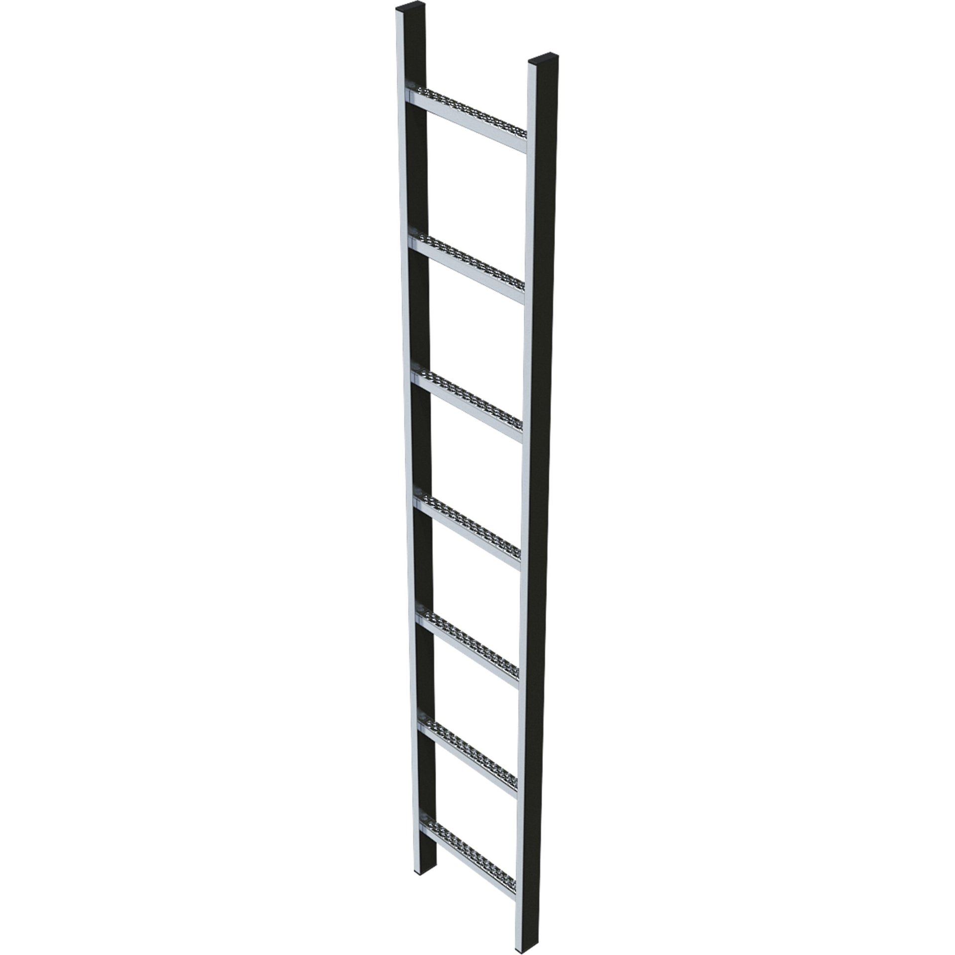 Schachtleiter Edelstahl 10 Sprossen 47357