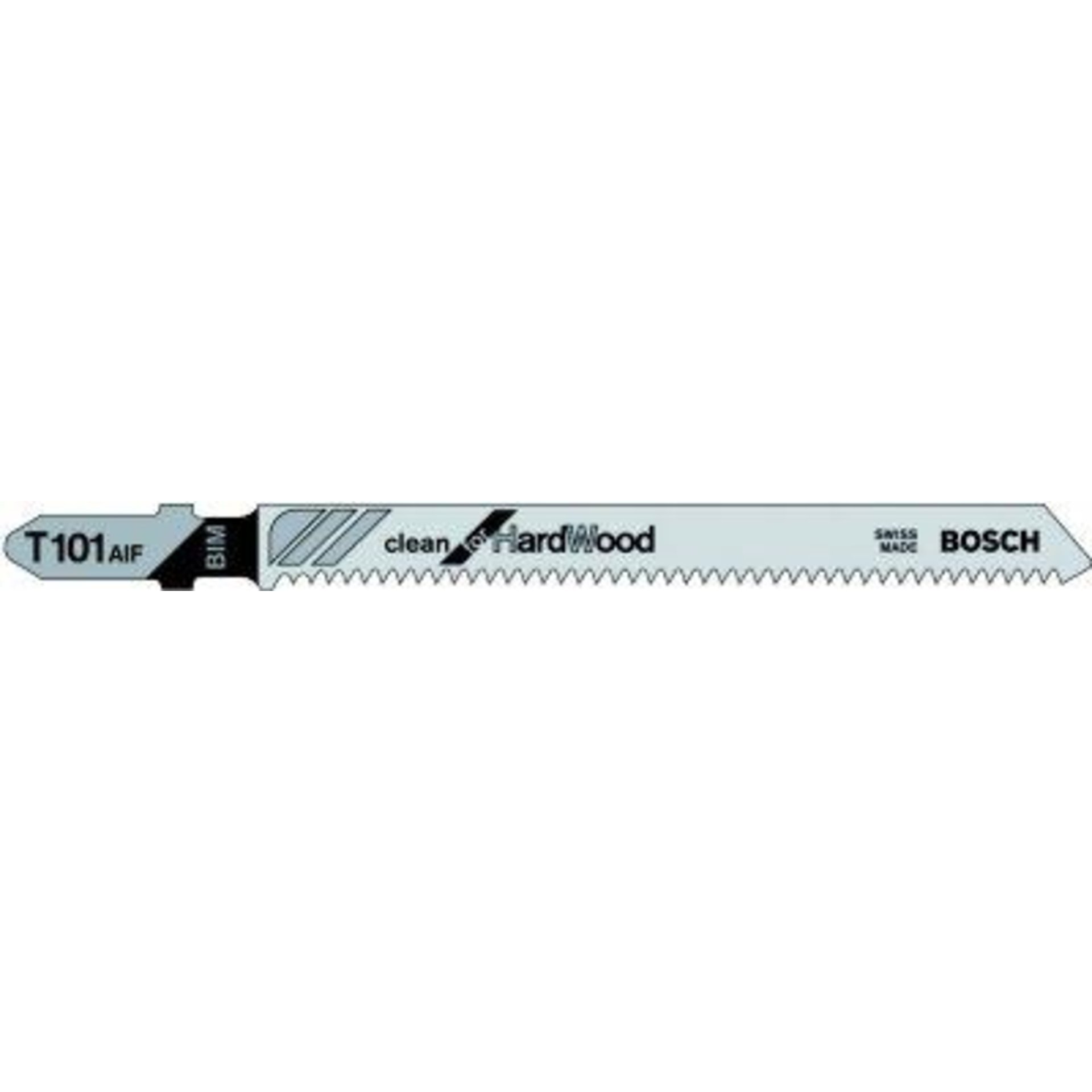 Stichsägeblatt T 101 AIF Bosch VE à 5 Stück Clean for Hard Wood