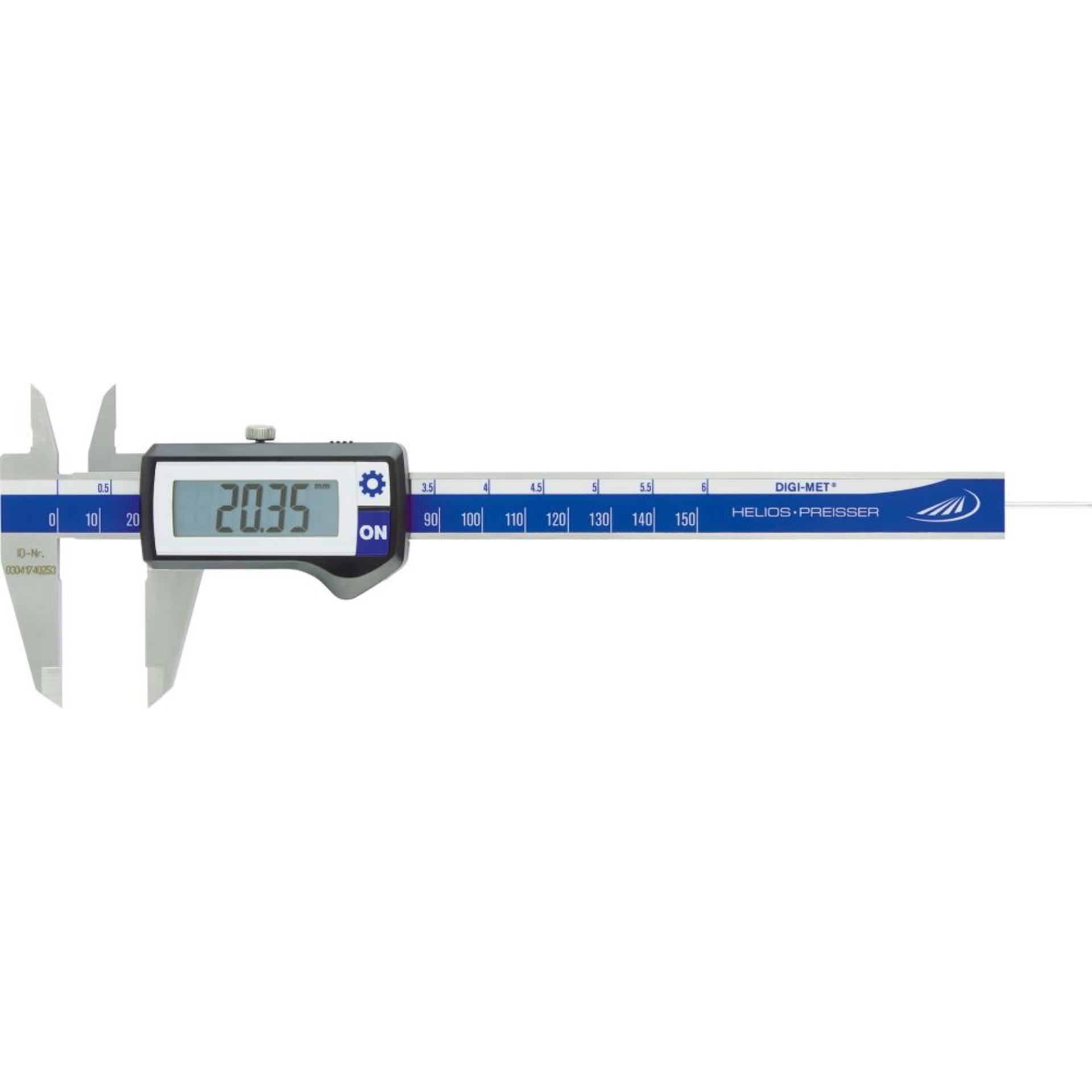 Digi.Taschenmess. 150mm o.Daten.RT HP