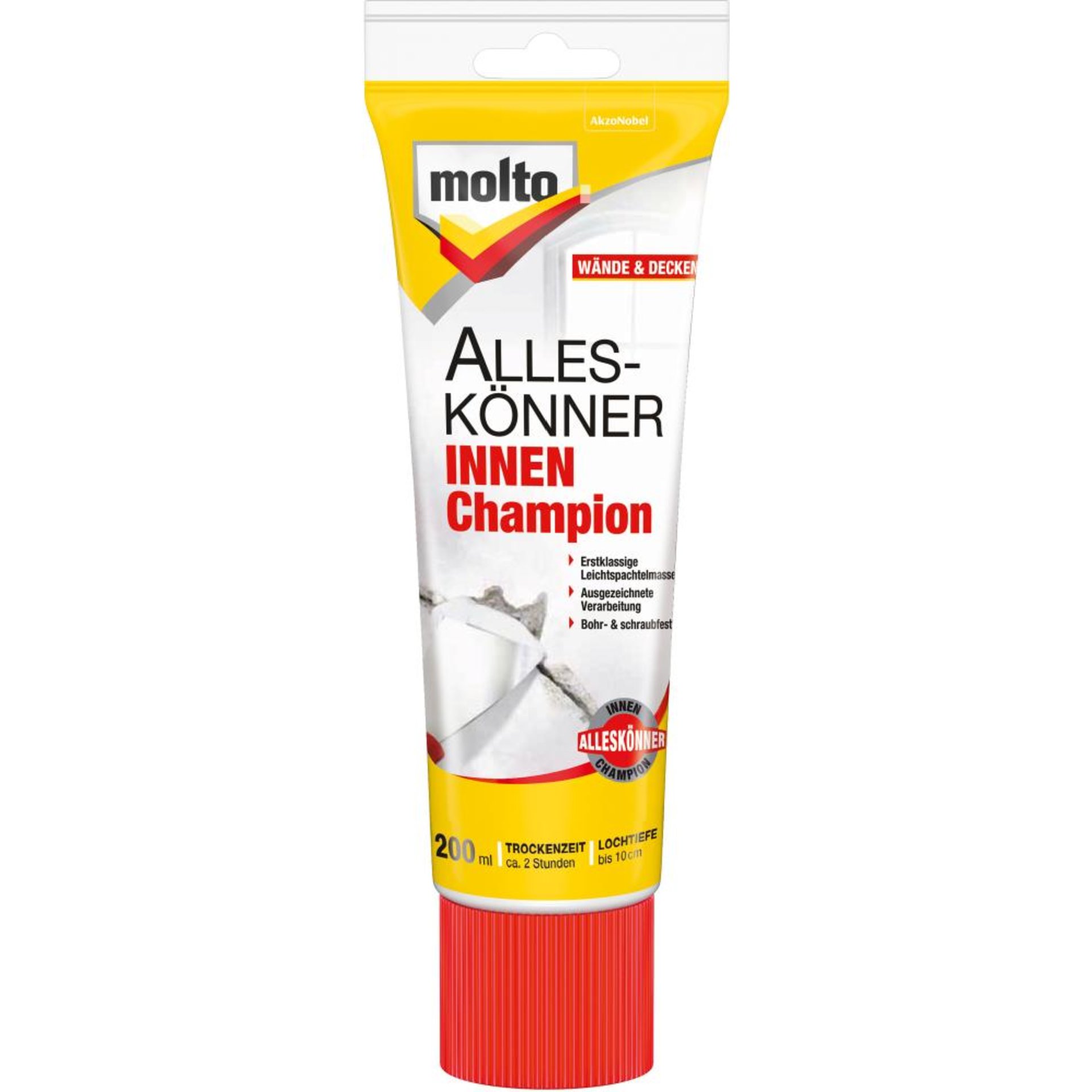 Fertigspachtel 200 ml Champion lleskoenner innen molto