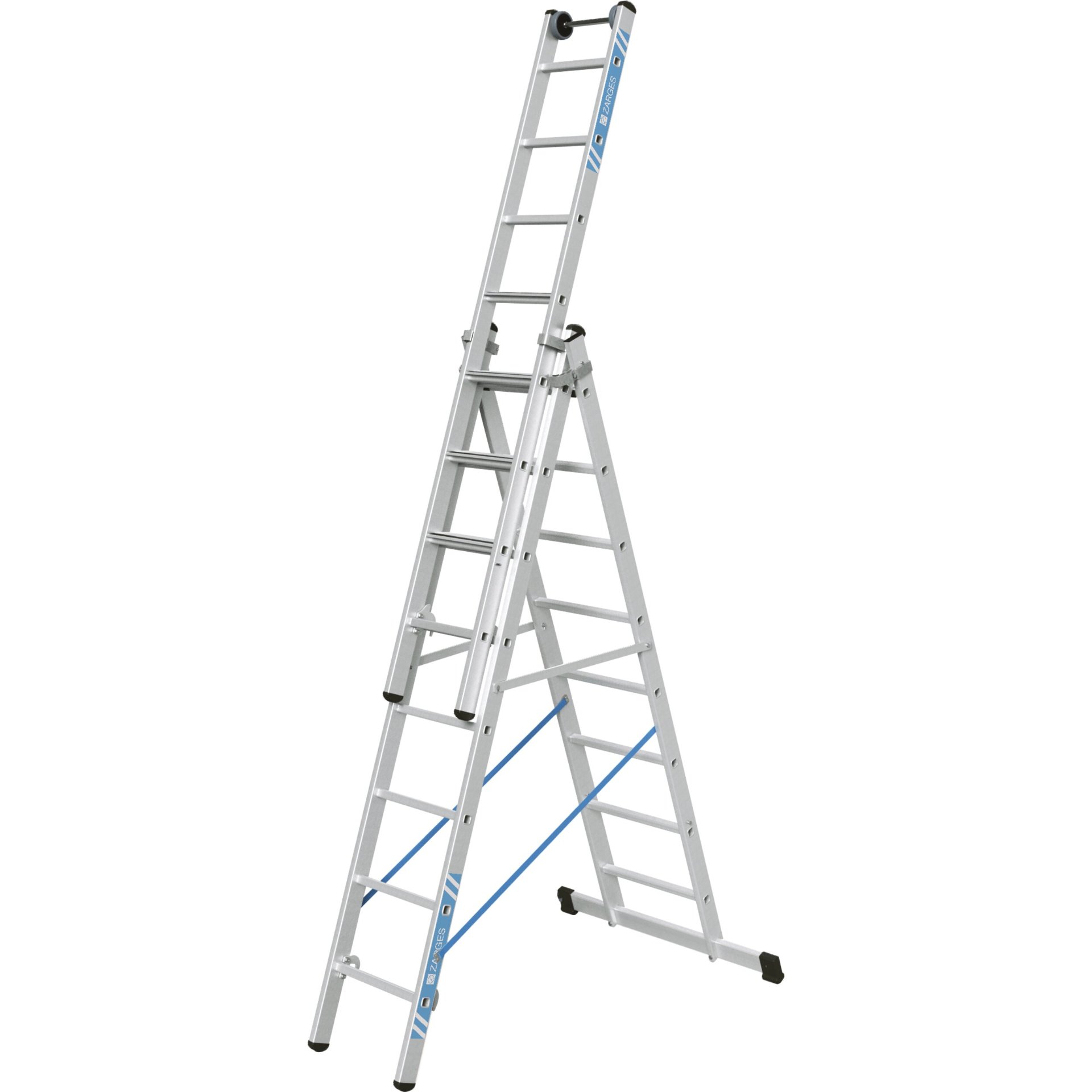 Skymaster Plus X - LM-Mehrzweckleiter 3 x 8 Stufen