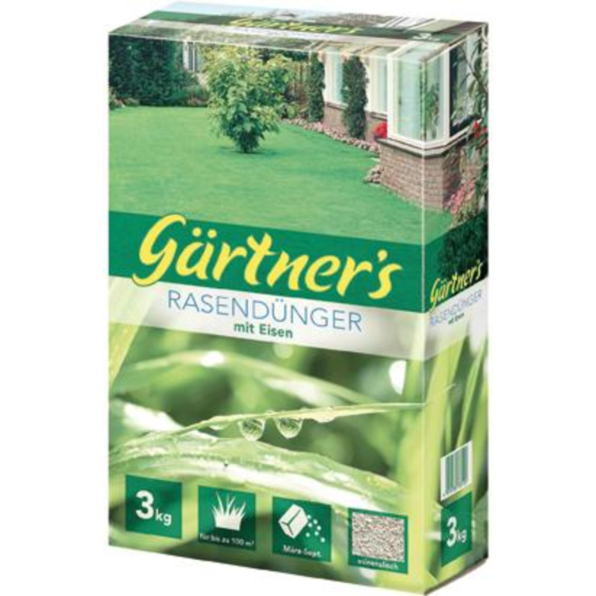 Gärtner´s Rasendünger mit Eisen