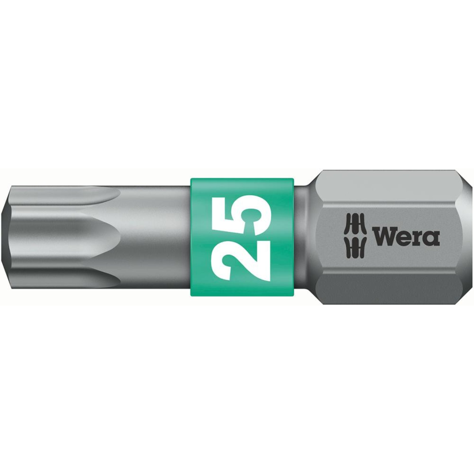 Bit BiTorsion 1/4" DIN 3126 C6,3 T25x25mm Wera