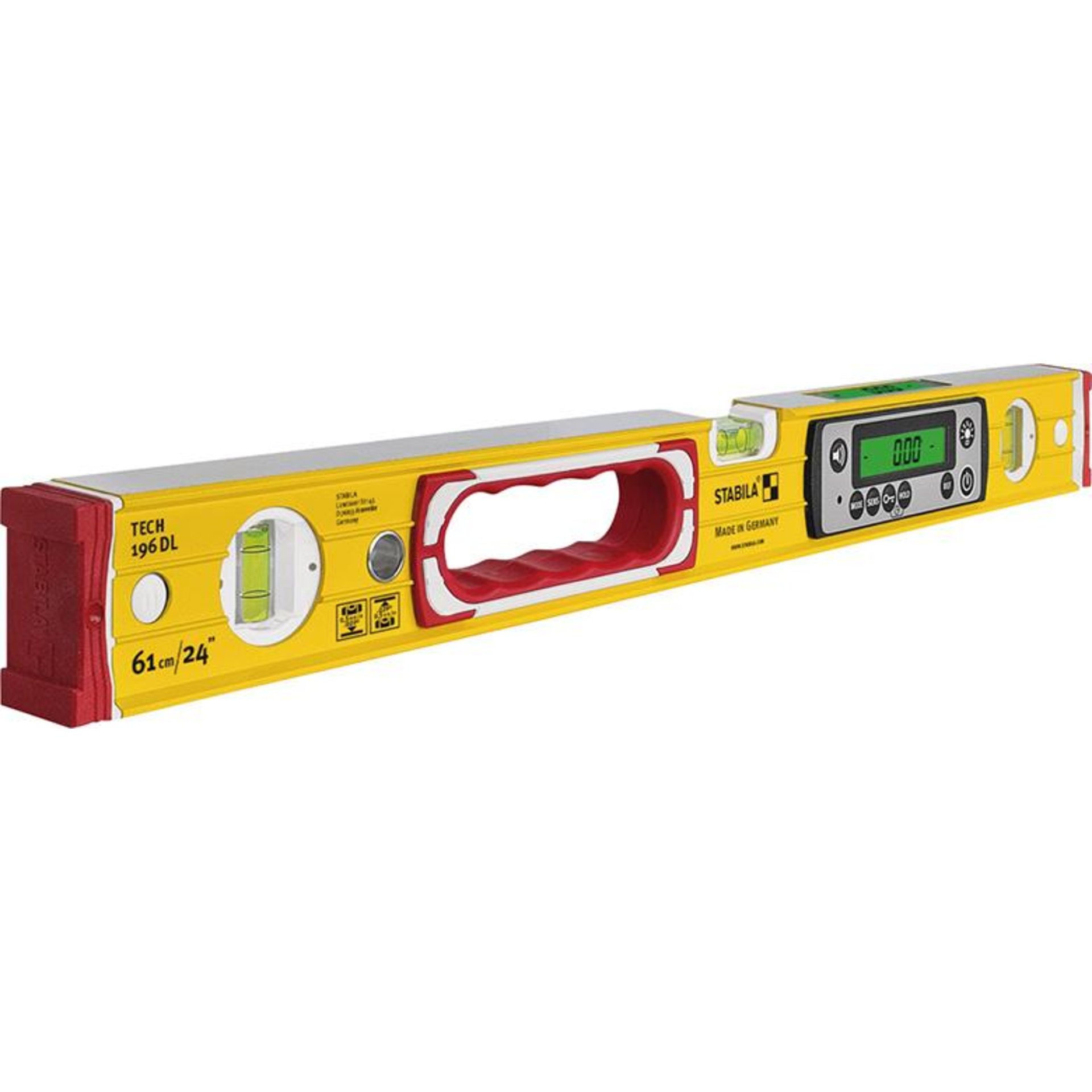 Elektronik-Wasserwaage TECH 196 DL 61cm IP 67 Stabila