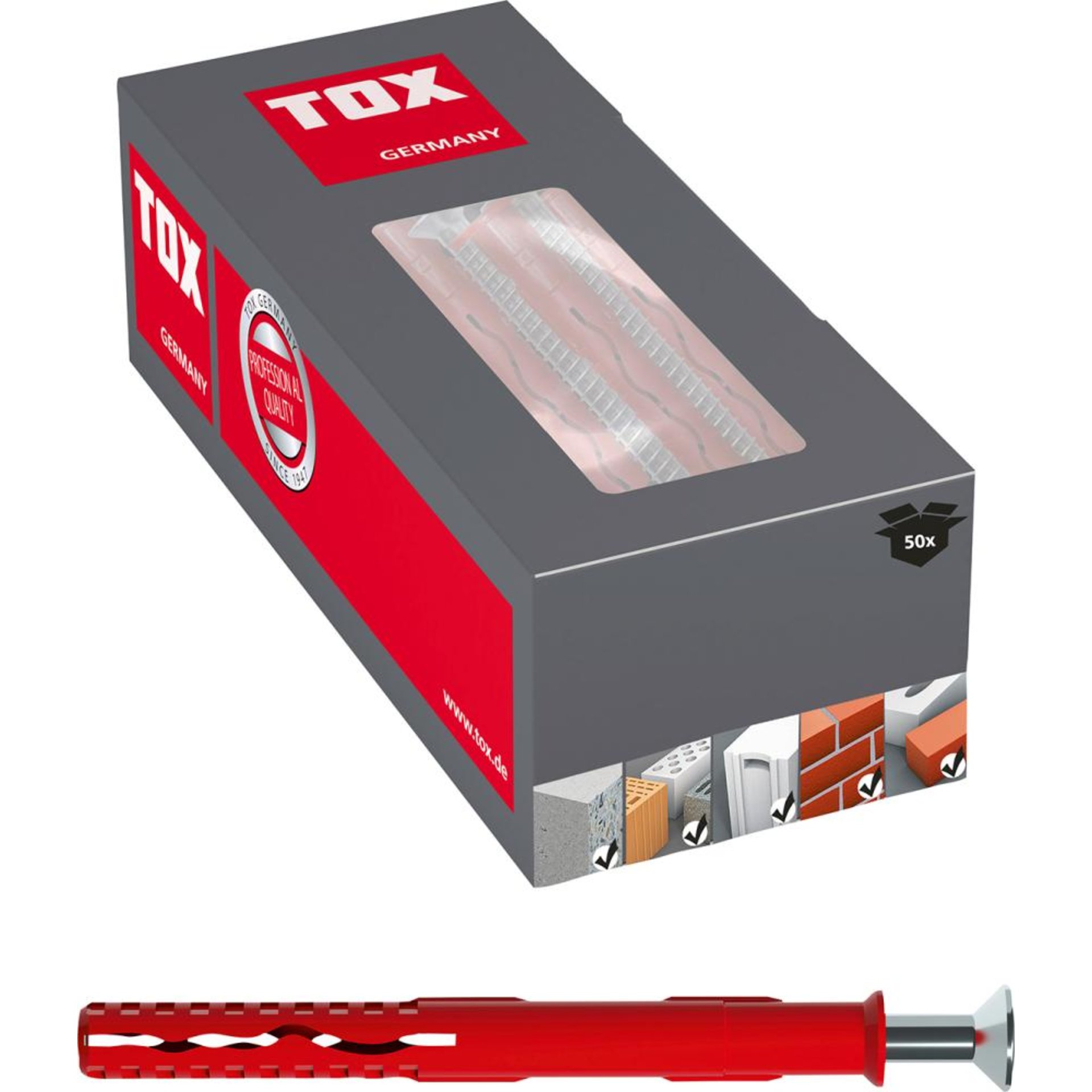 TOX Rahmendübel Fassad SK