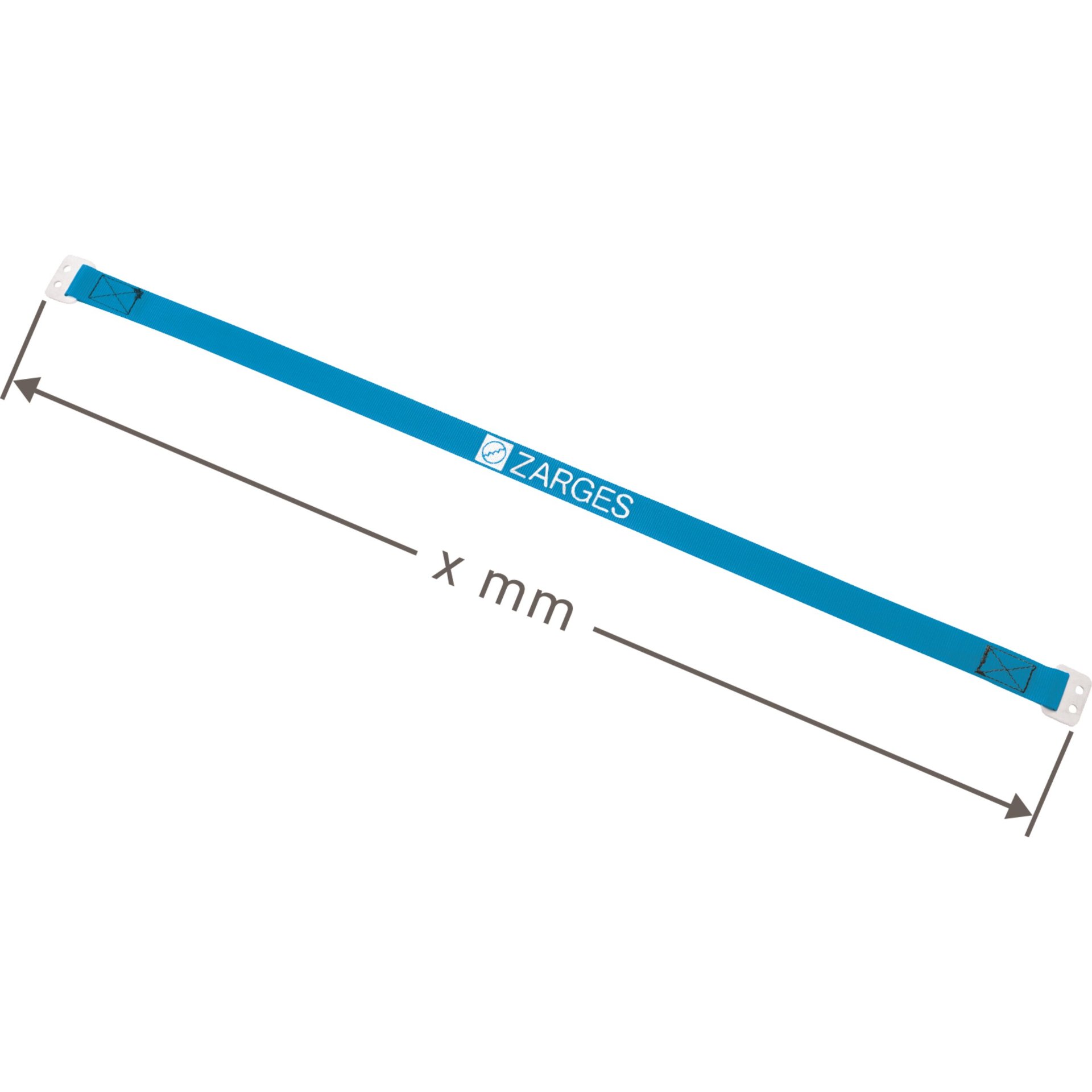 Spreizsicherung 1250 mm zweifach genietet