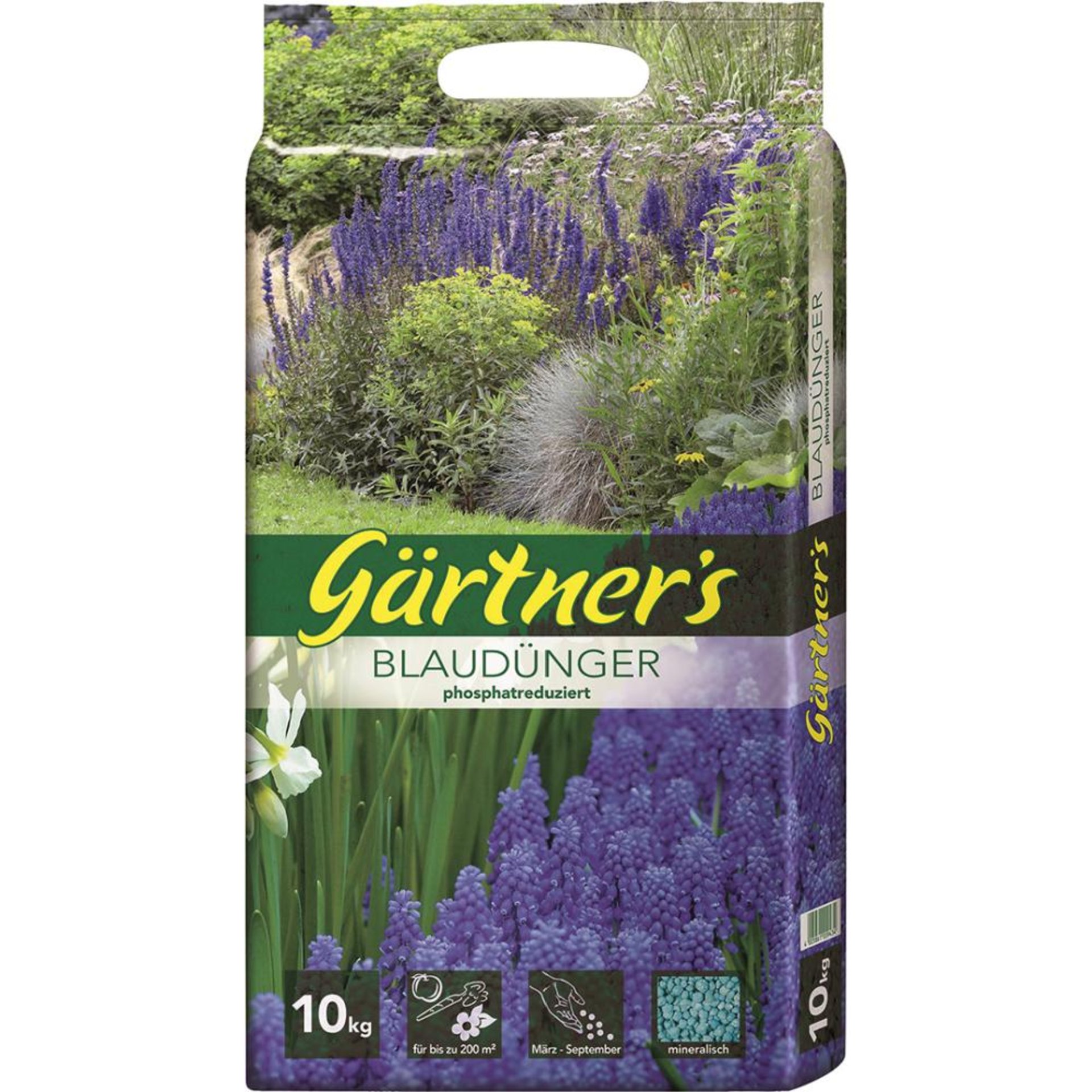 Gärtner´s Blaudünger mit Bor und Zink, phosphatreduziert