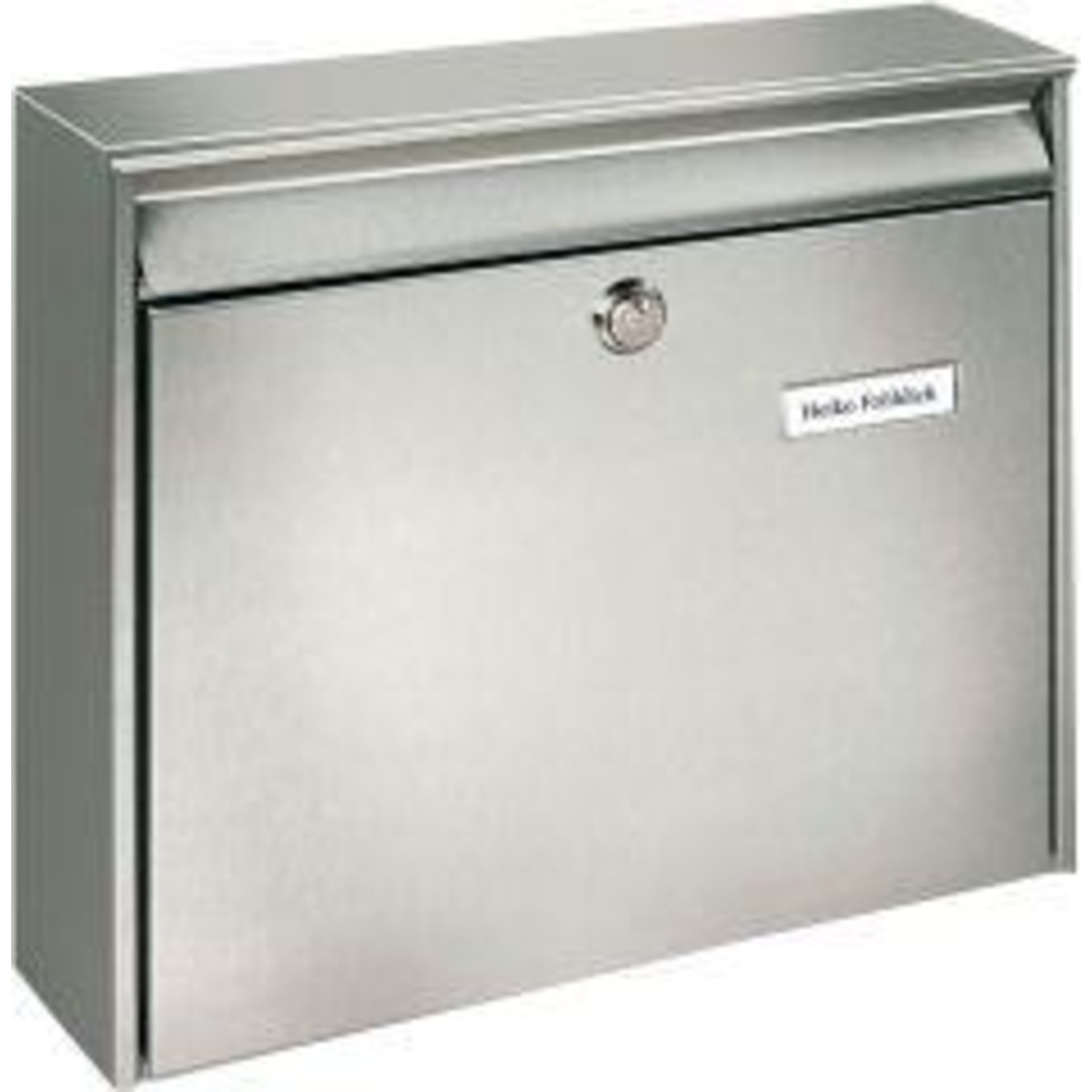 Briefkasten, Borkum, Edelstahl BURG WÄCHTER