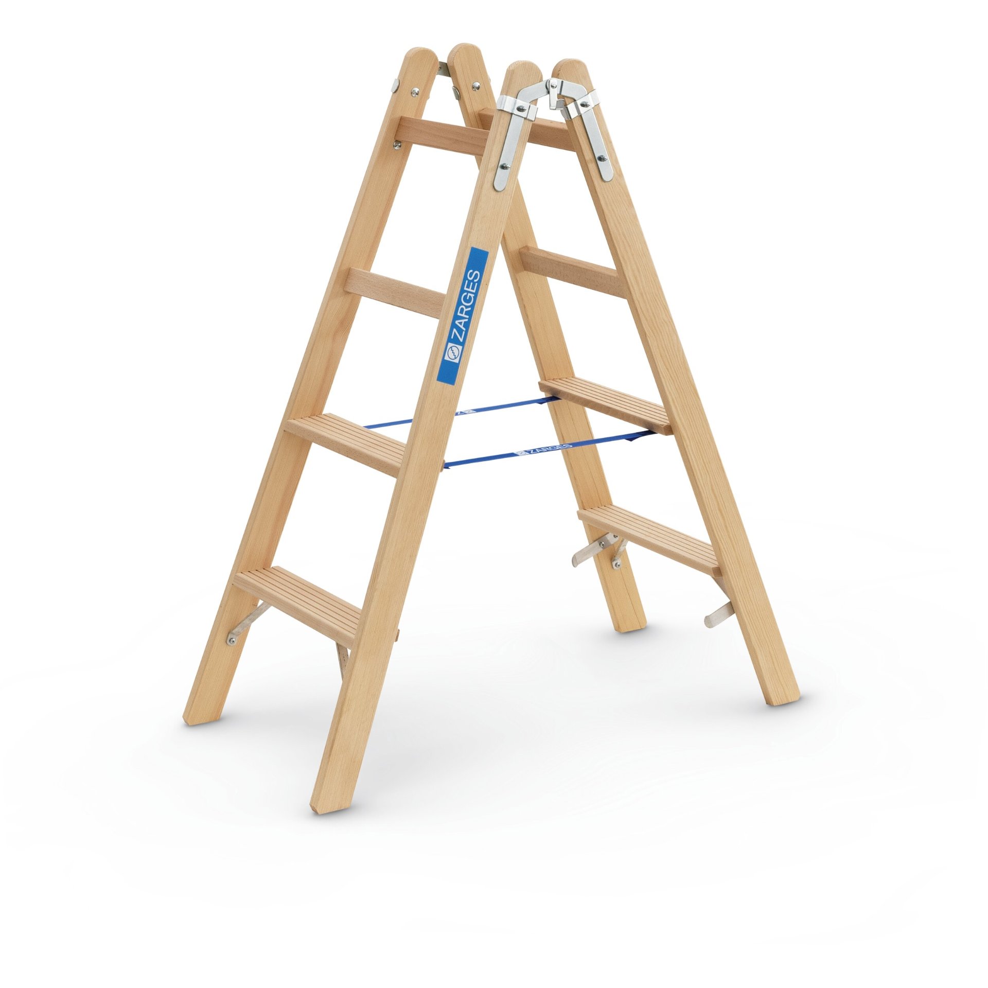 Crestastep B - Holz-Stufenleiter 2 x 4 Stufen