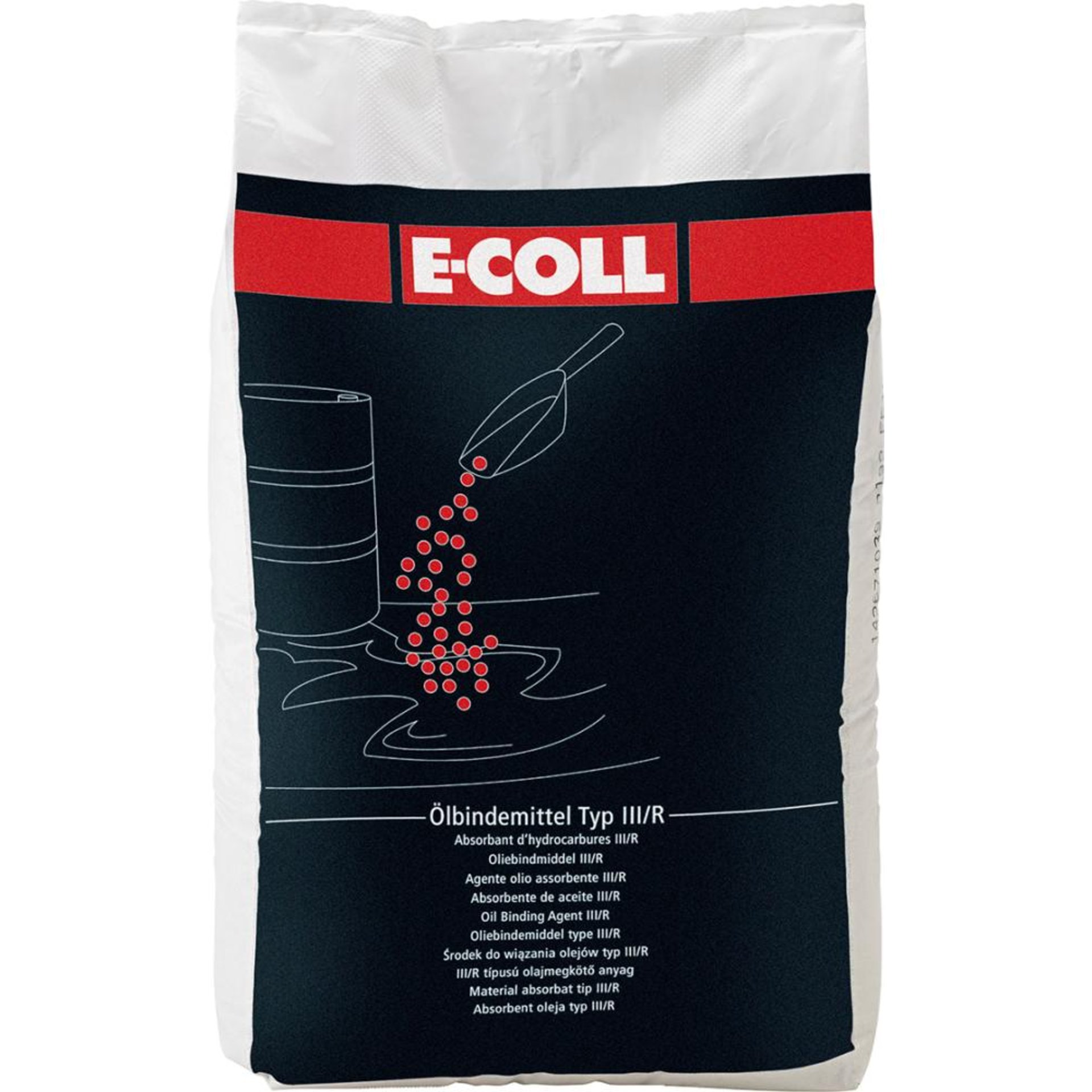 Ölbindemittel, Typ III/R,30L Sack, fein E-COLL