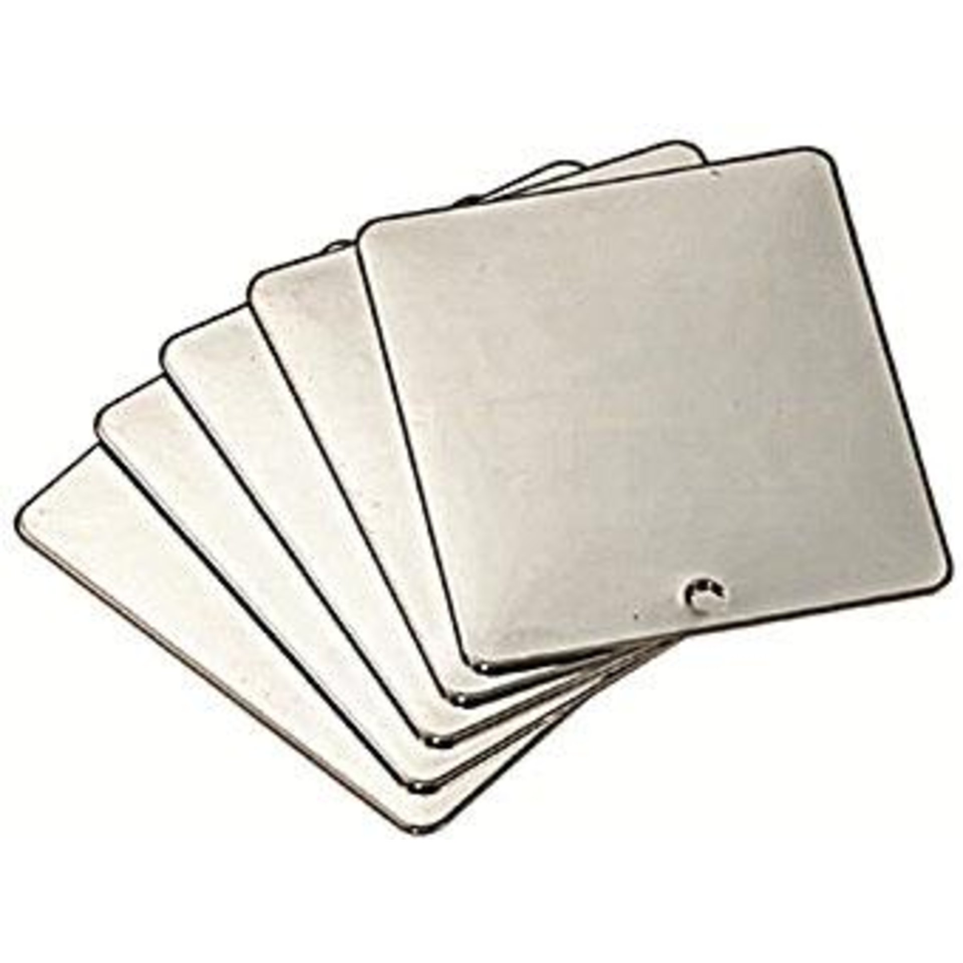 Stahlspiegelblatt 81 x 70 x 1 mm