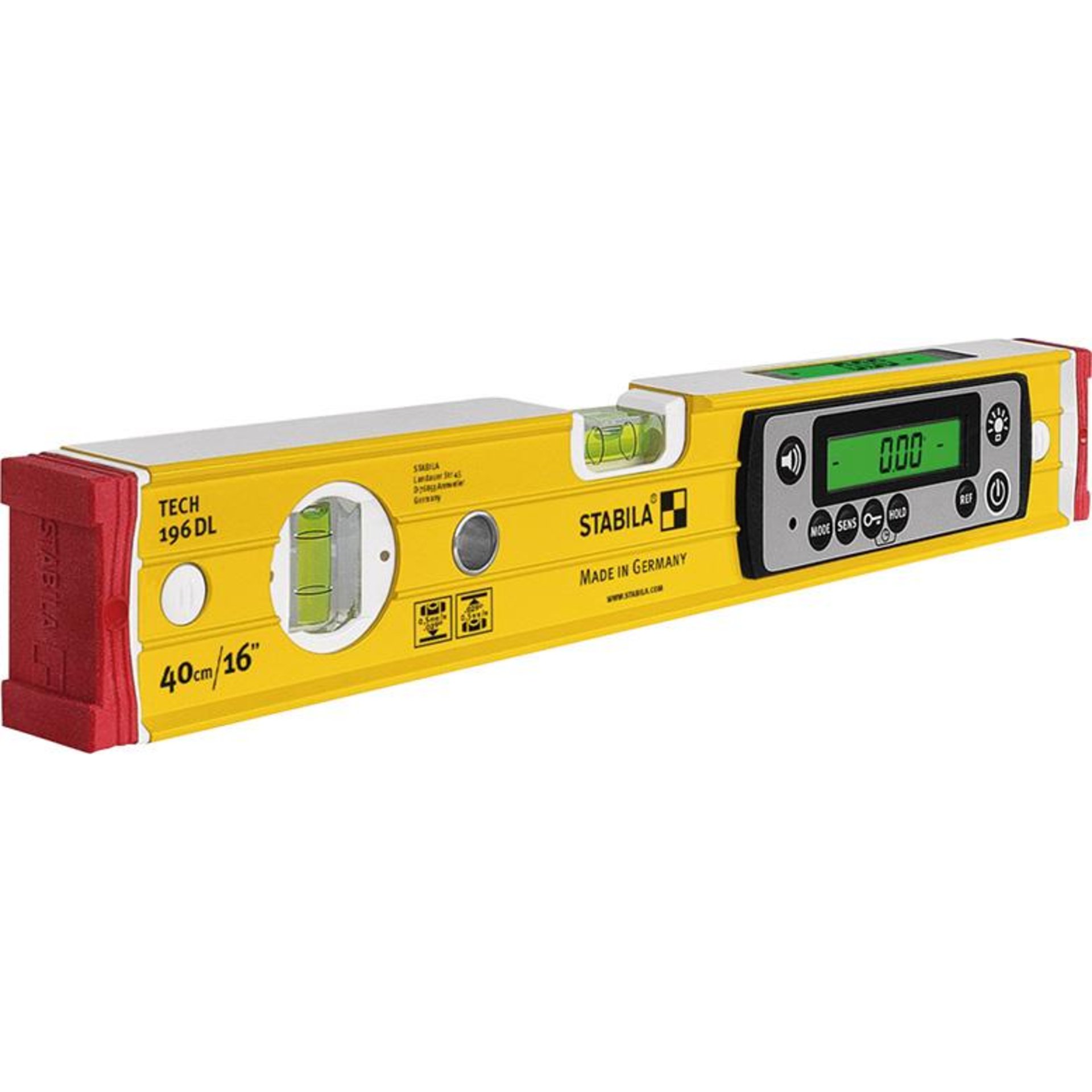 Elektronik-Wasserwaage TECH 196 DL 40cm IP 67 Stabila