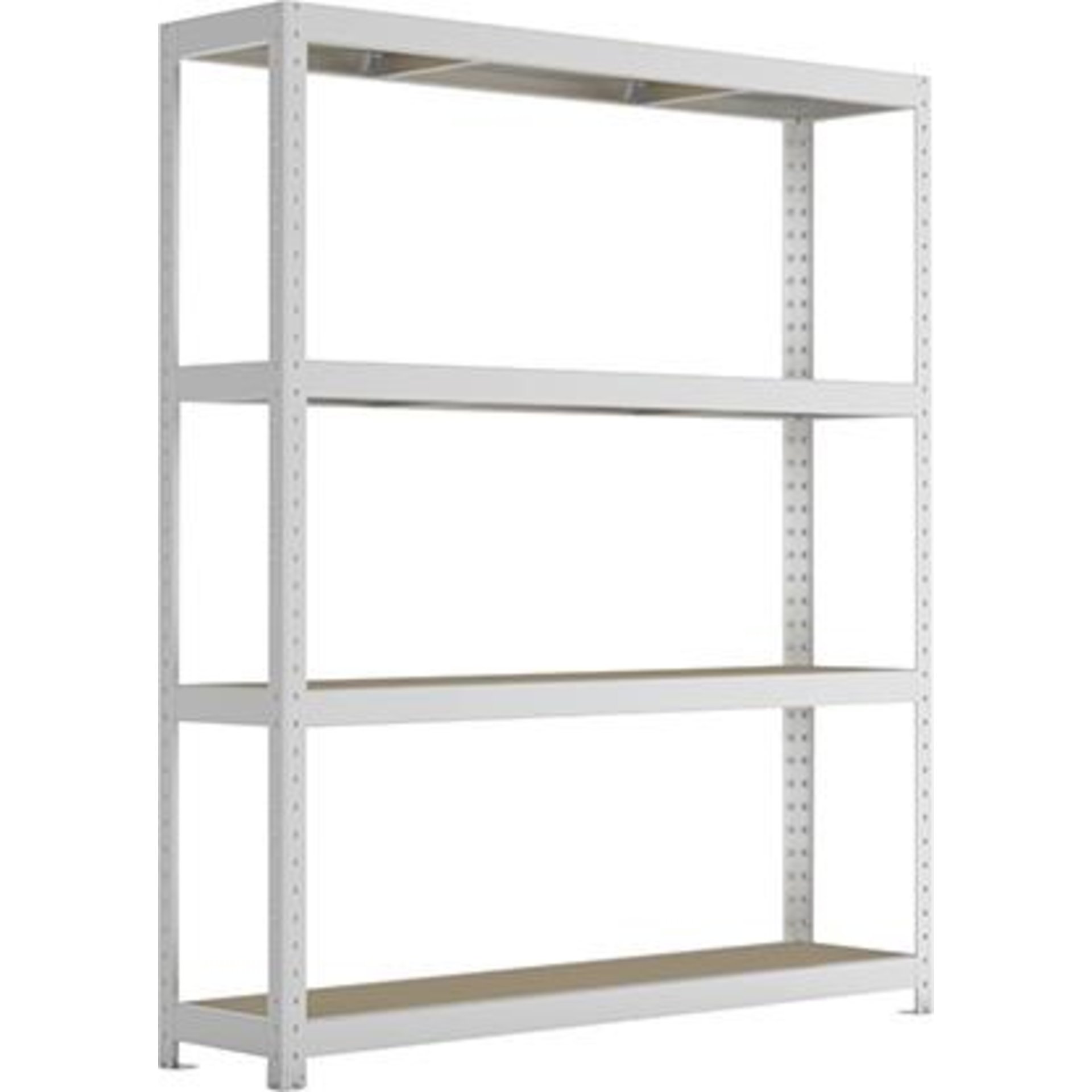 Weitspannregal Komplettset META SPEED-RACK, mit Spanplatte