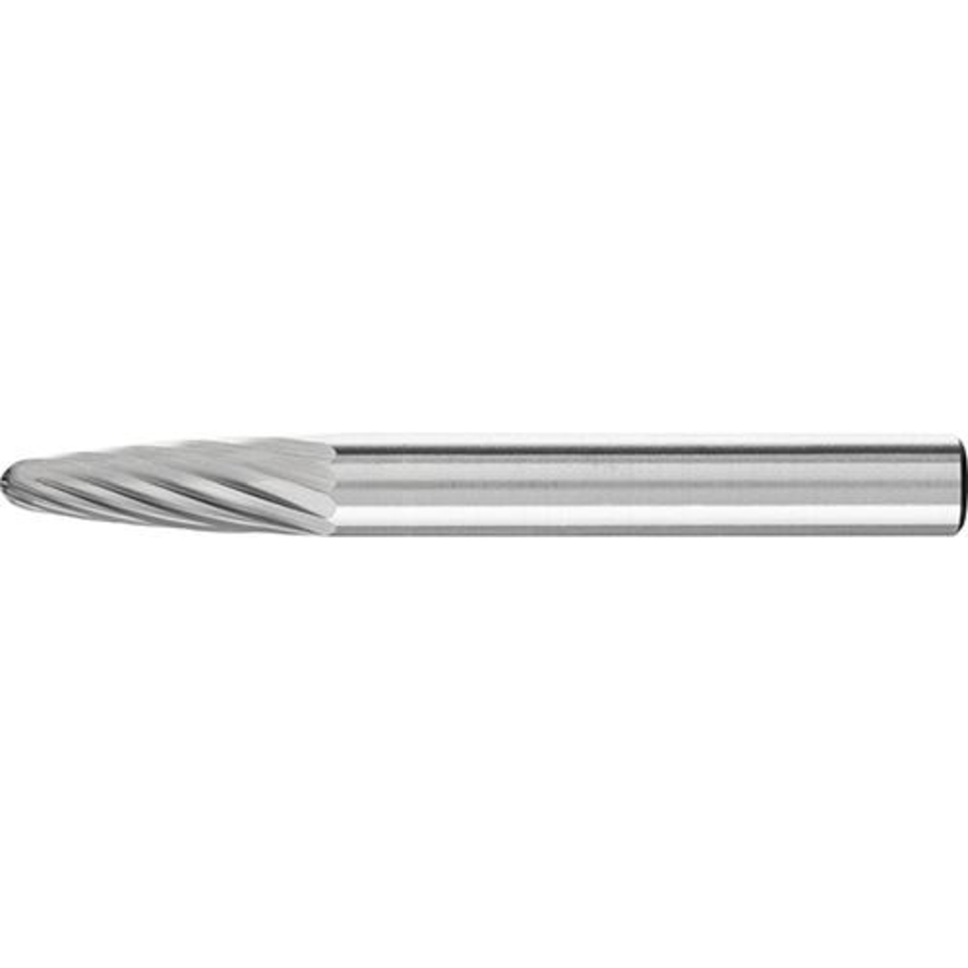 HM-Frässtift RBF, Rundbogenform, Zahnung 3