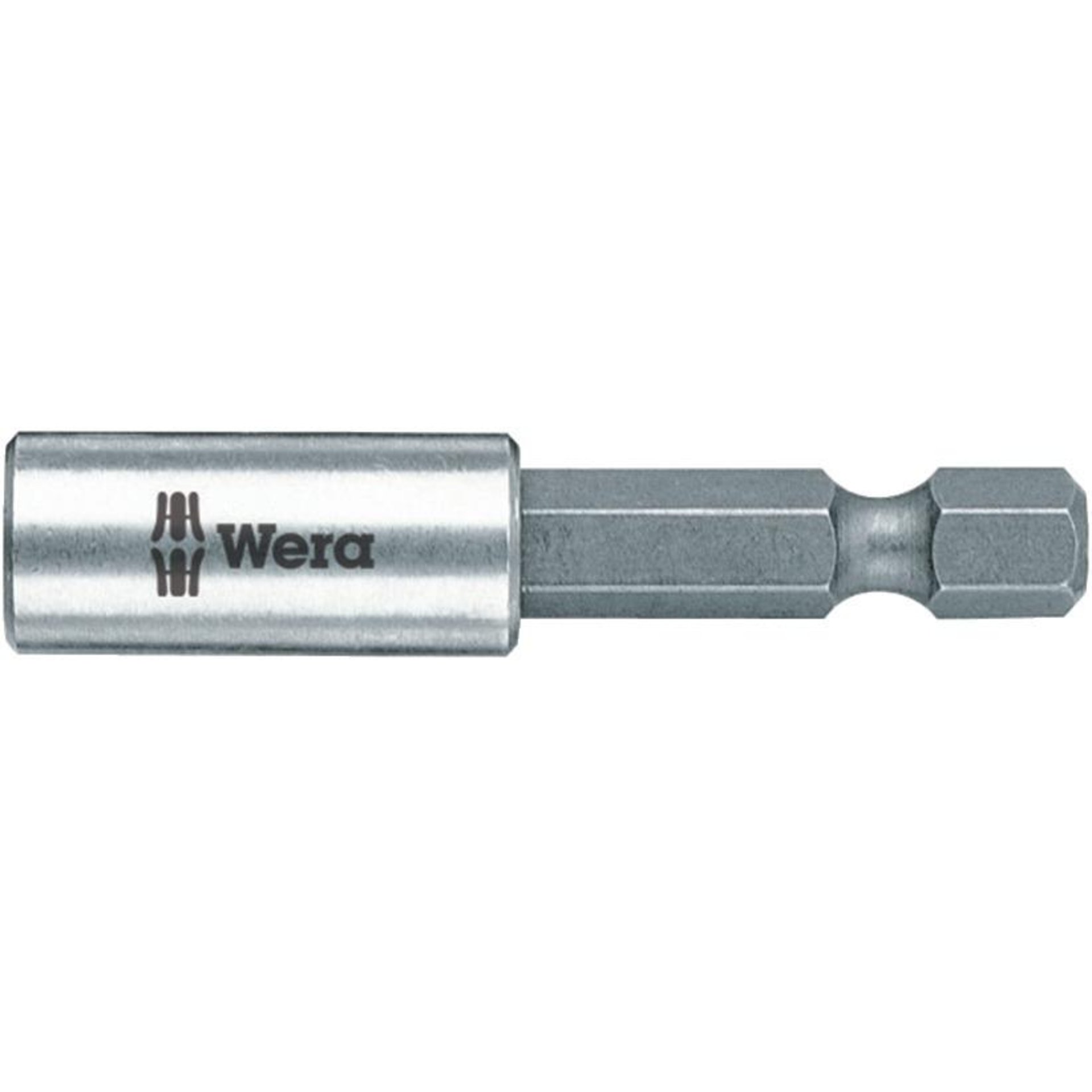 Bithalter 1/4" für 1/4" Bits Magnet 50mm Wera