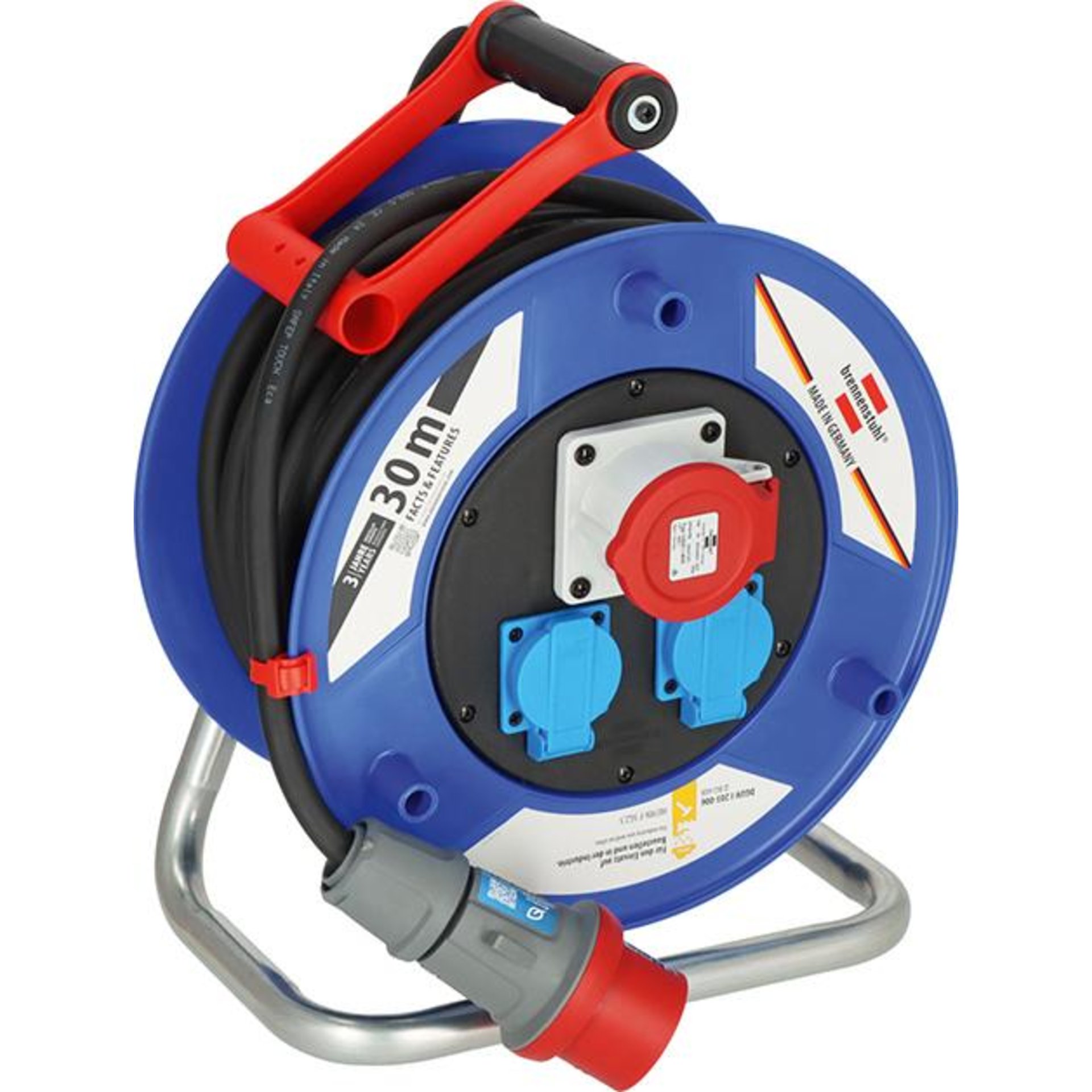 Kabeltrommel Kunststoff H07RN-F5G2,5 30m CEE Garant CEE Brennenstuhl