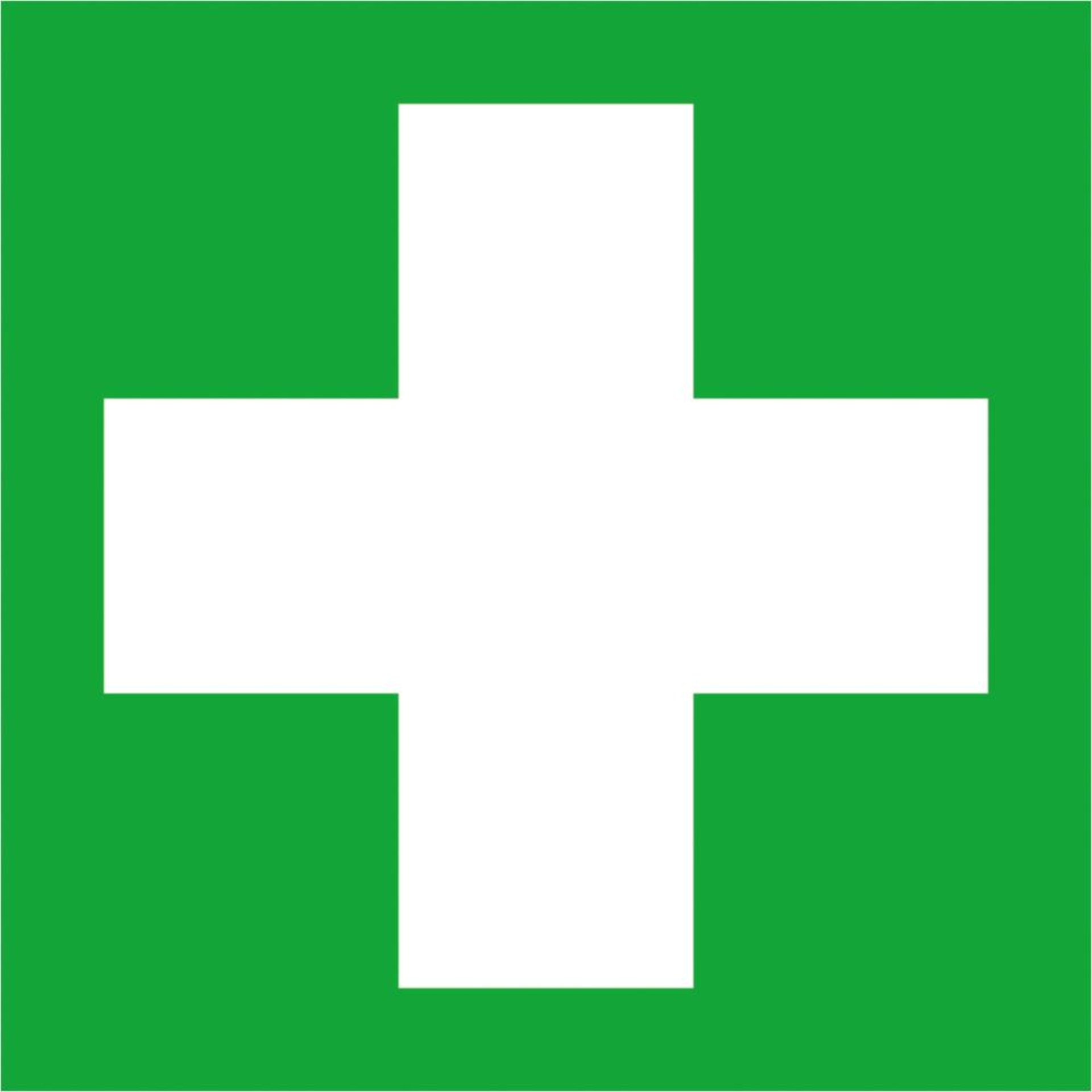 Rettungsschild, Erste Hilfe