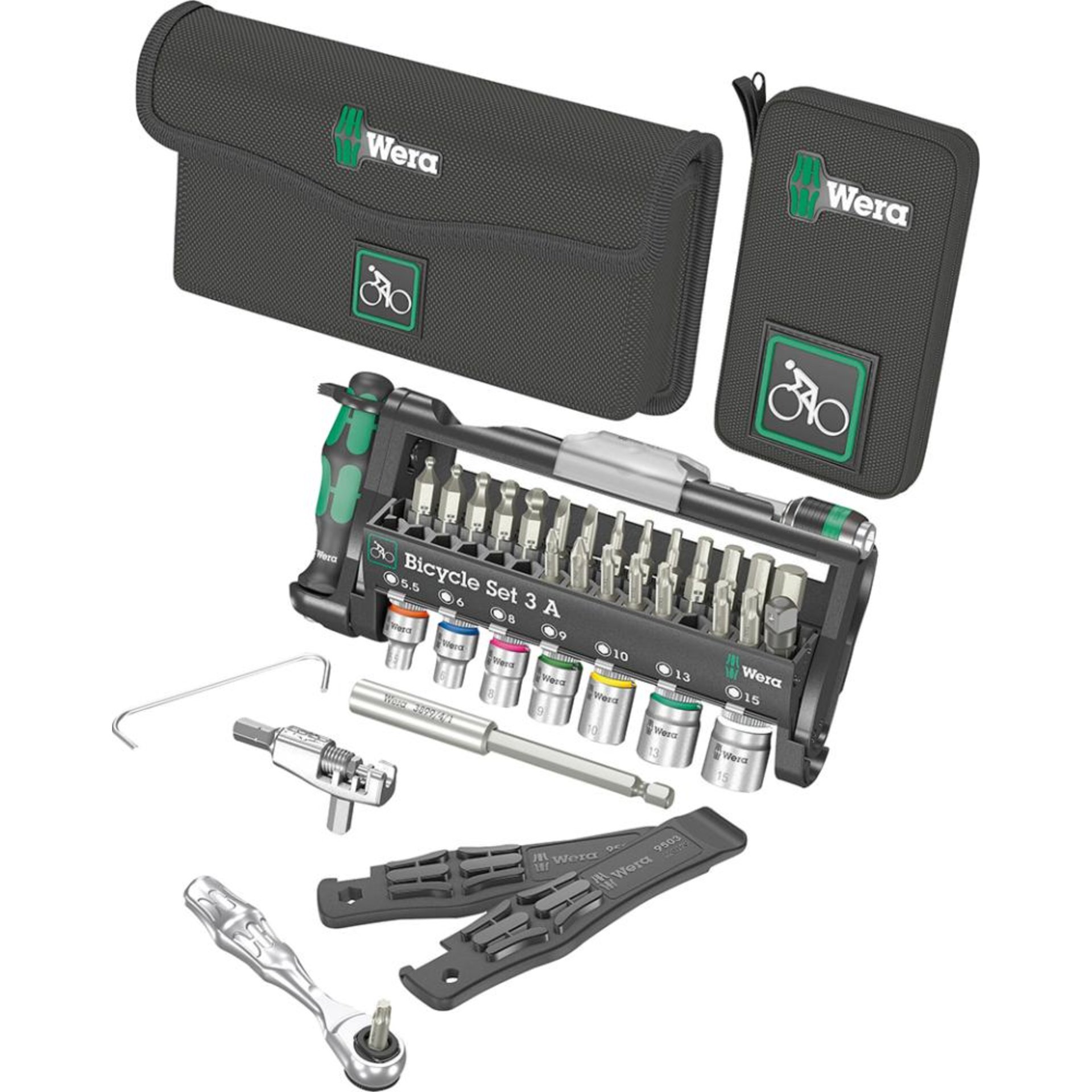 Werkzeugsatz Bicycle Set 3 A 40-teilig Wera