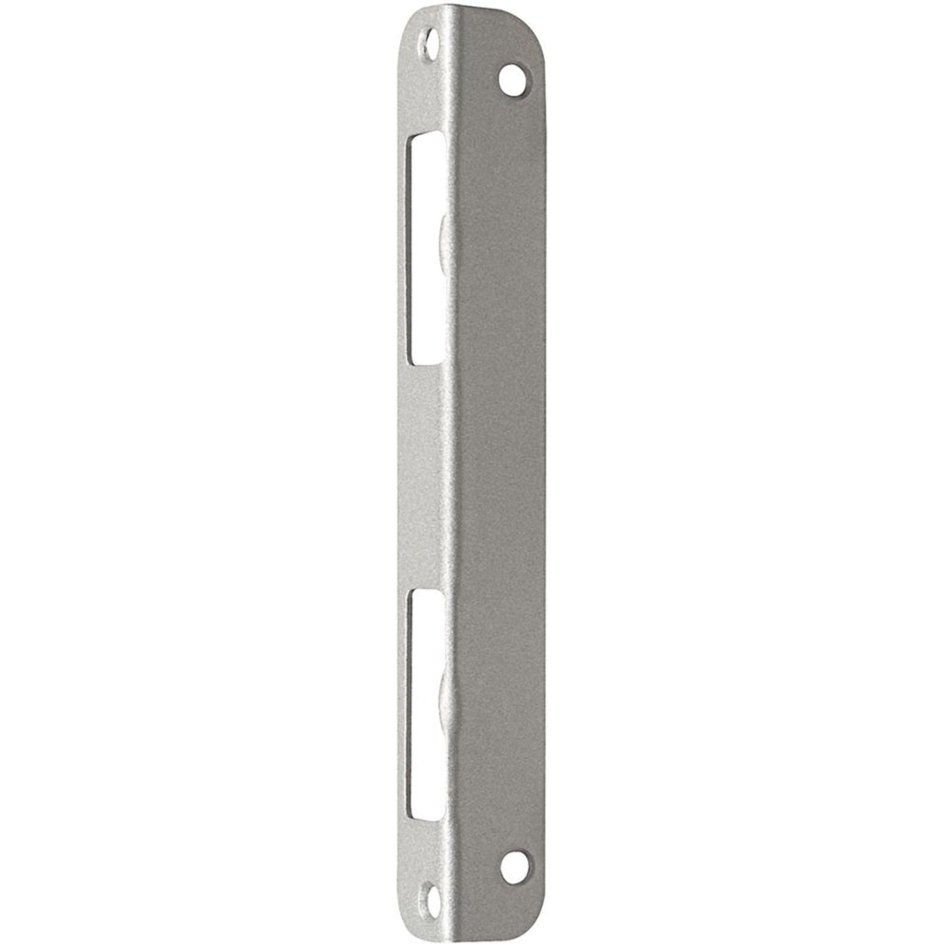 Winkelschliessblech 170mmDIN R+L 20mm rd.Nickel-siSSF