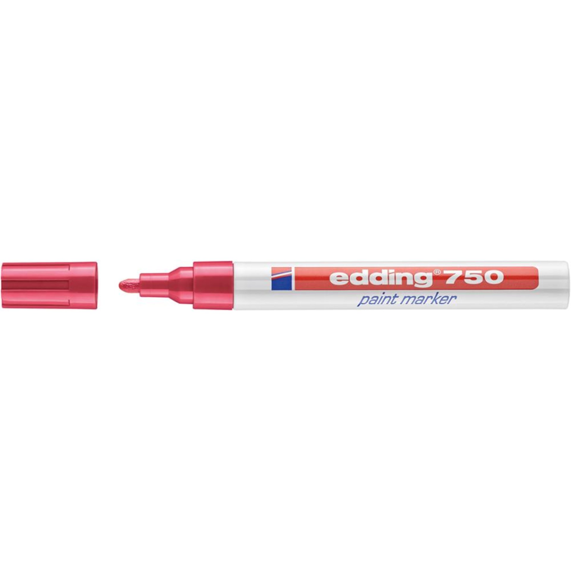 Lackmarker 750 rot edding