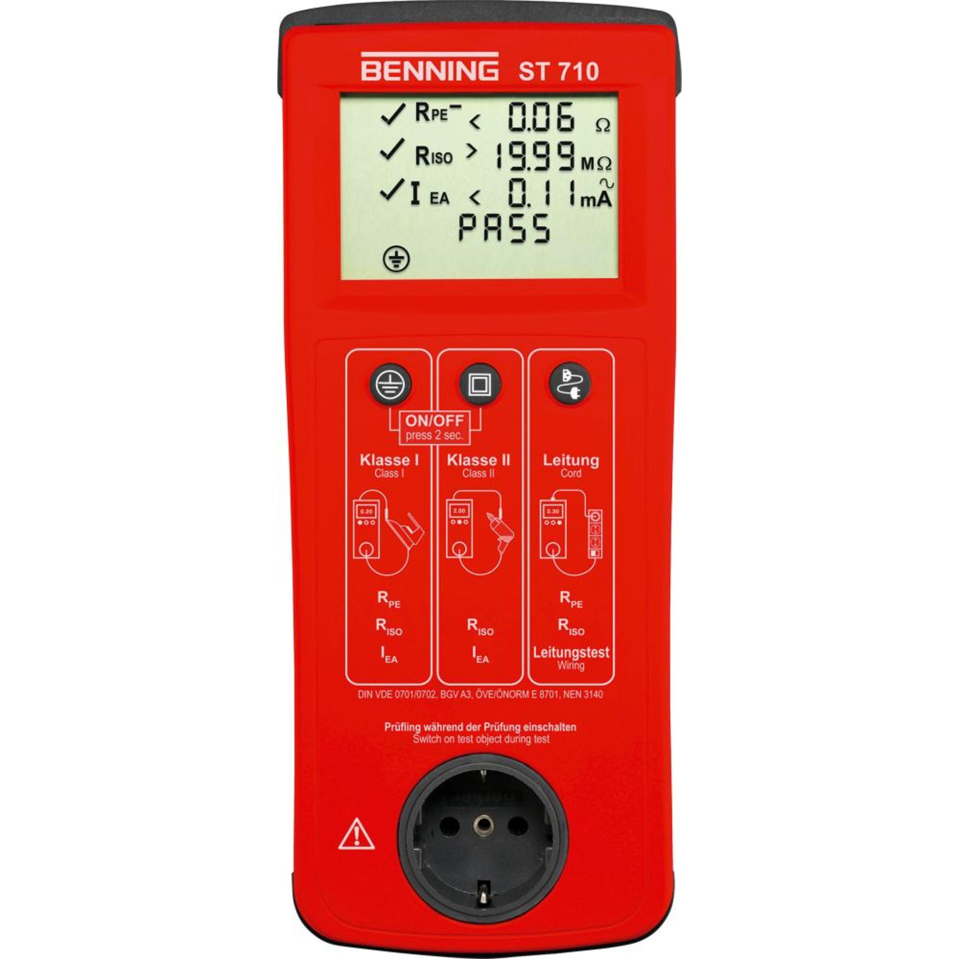 Gerätetester ST 710 Benning