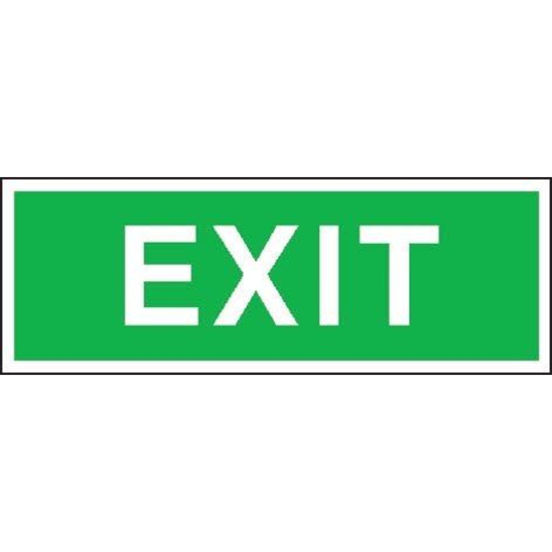 Rettungsschild, EXIT