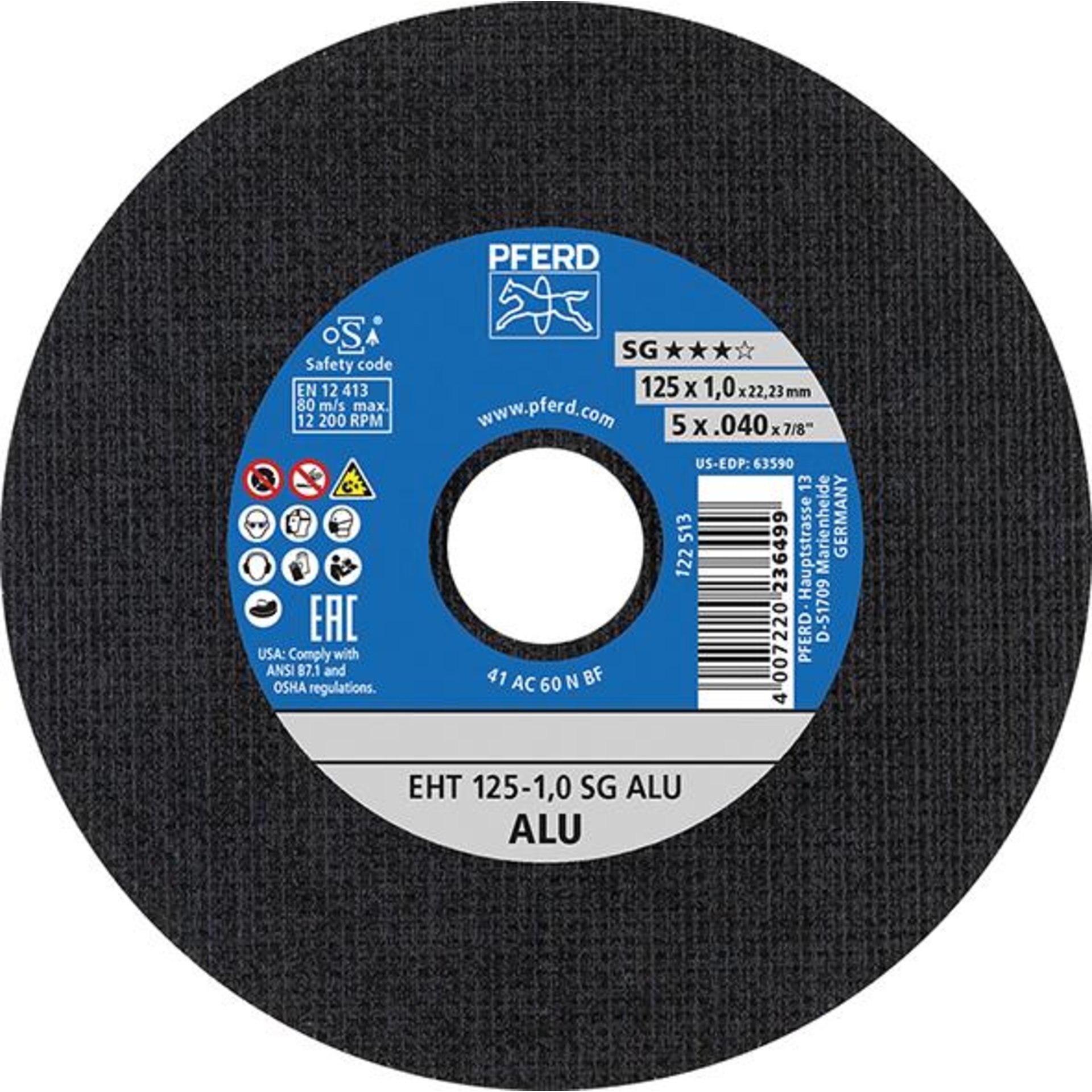 Trennscheibe SG ALU für Aluminium