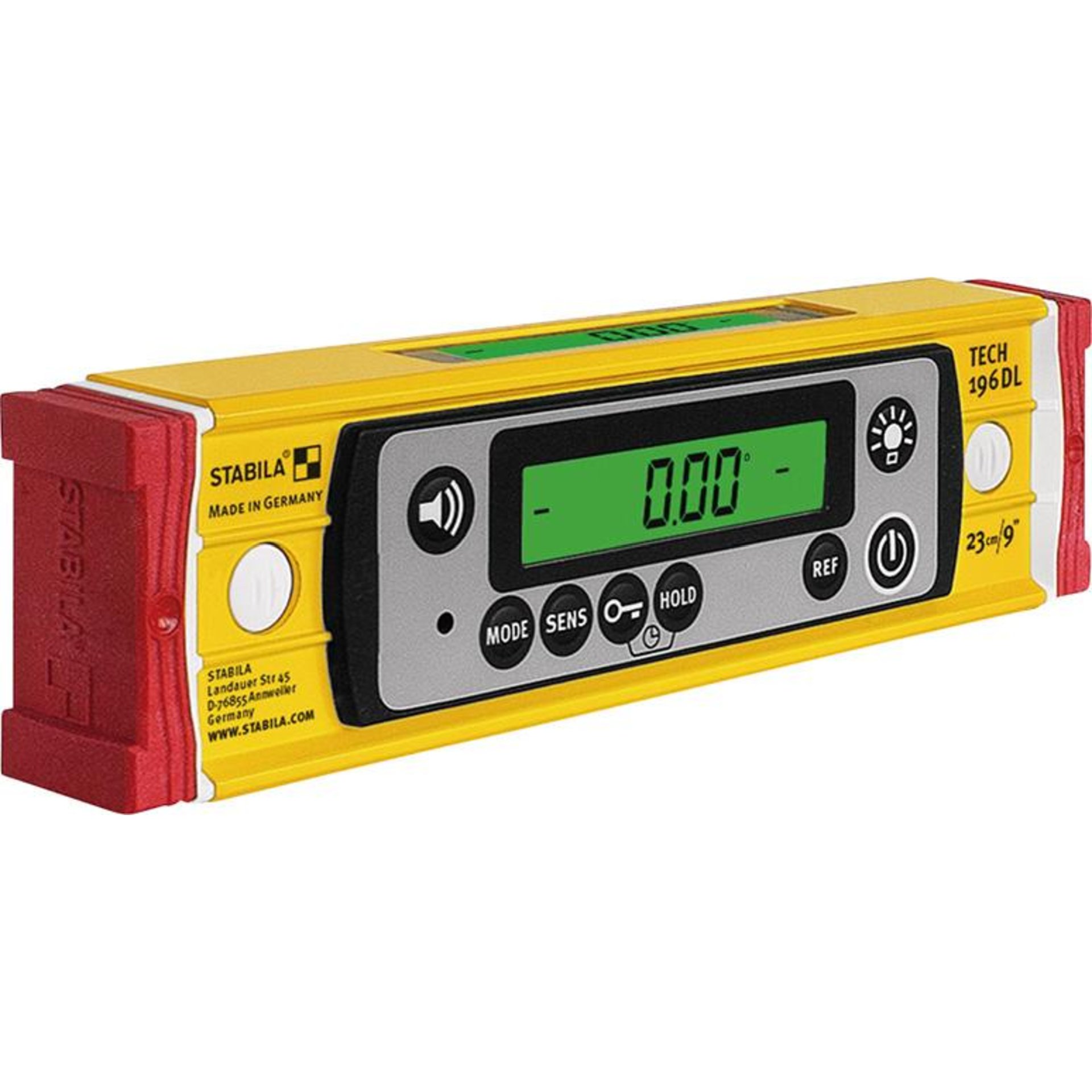 Elektronik-Wasserwaage TECH 196 DL 23cm IP 67 Stabila