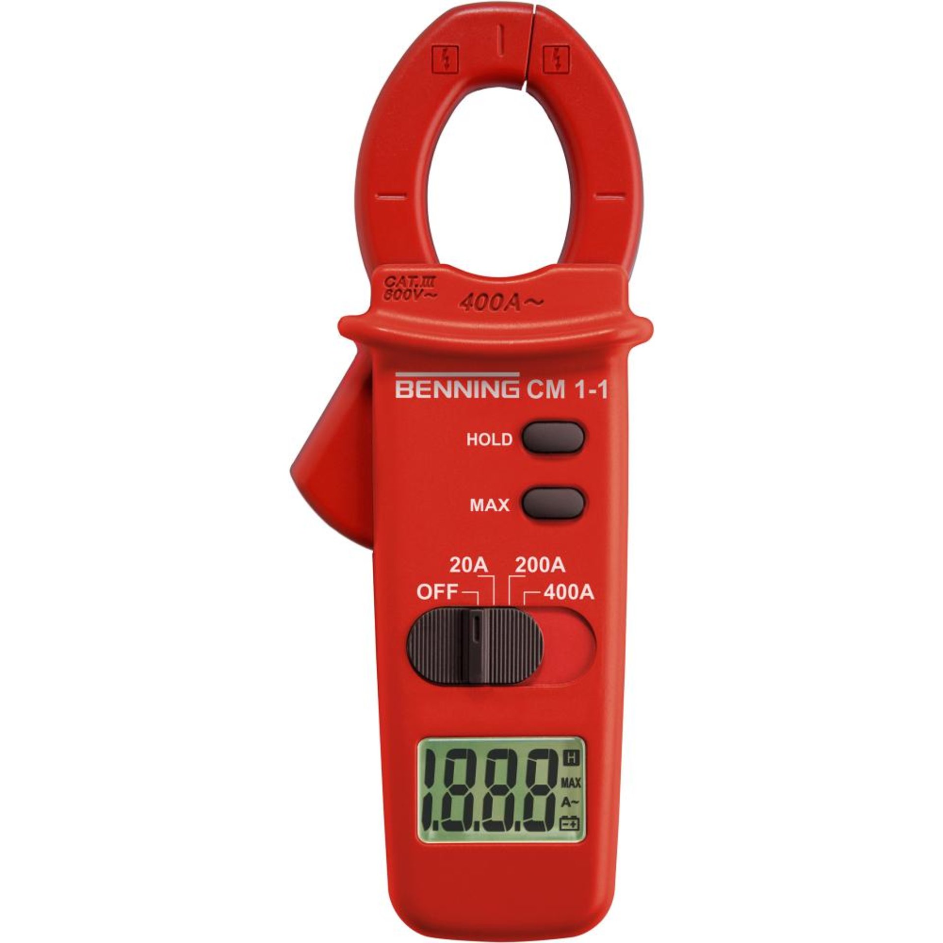 Digital-Stromzangen- Multimeter CM 1-1 Benning