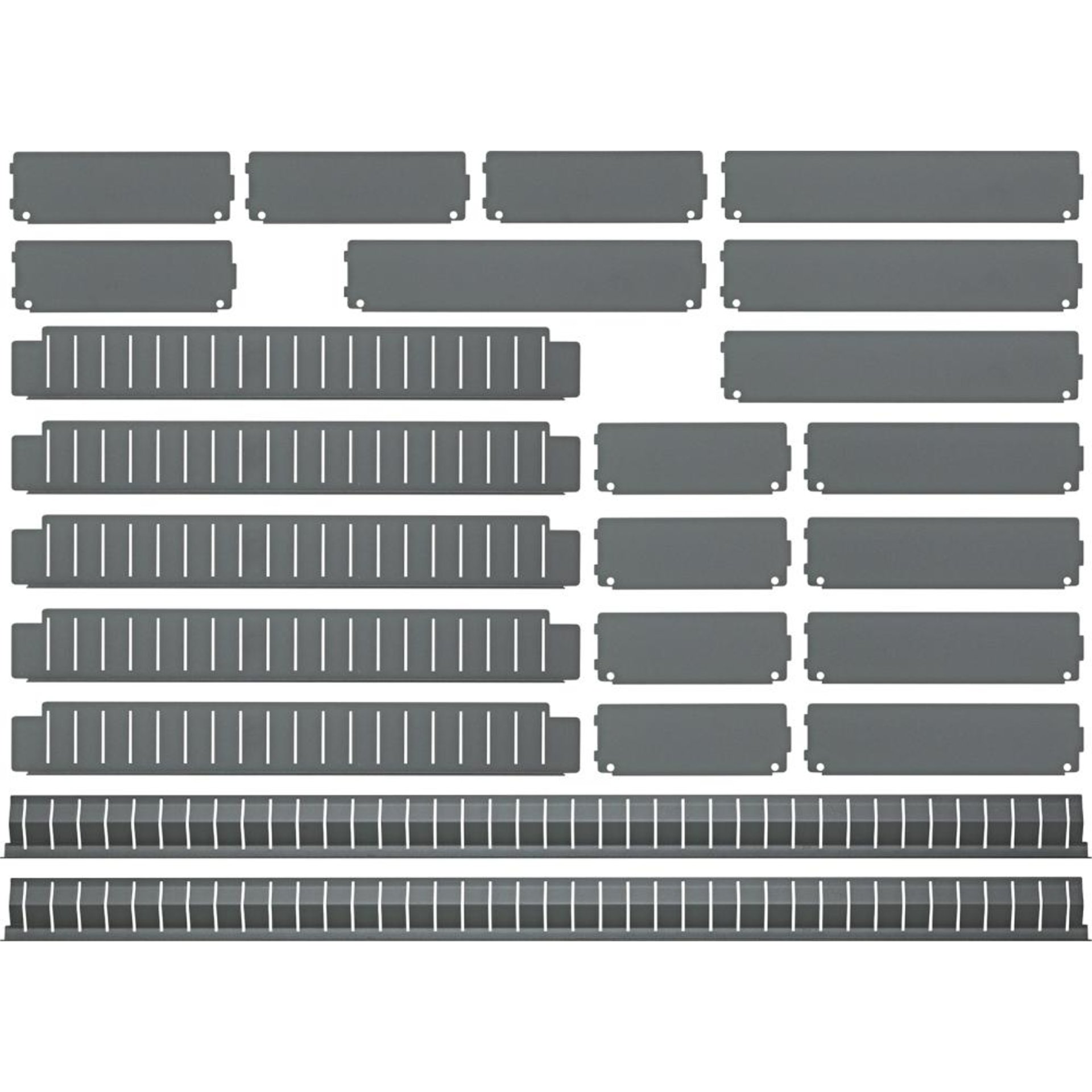 Einteilungs-Satz für Schubladen 760x398mm 23-teilig
