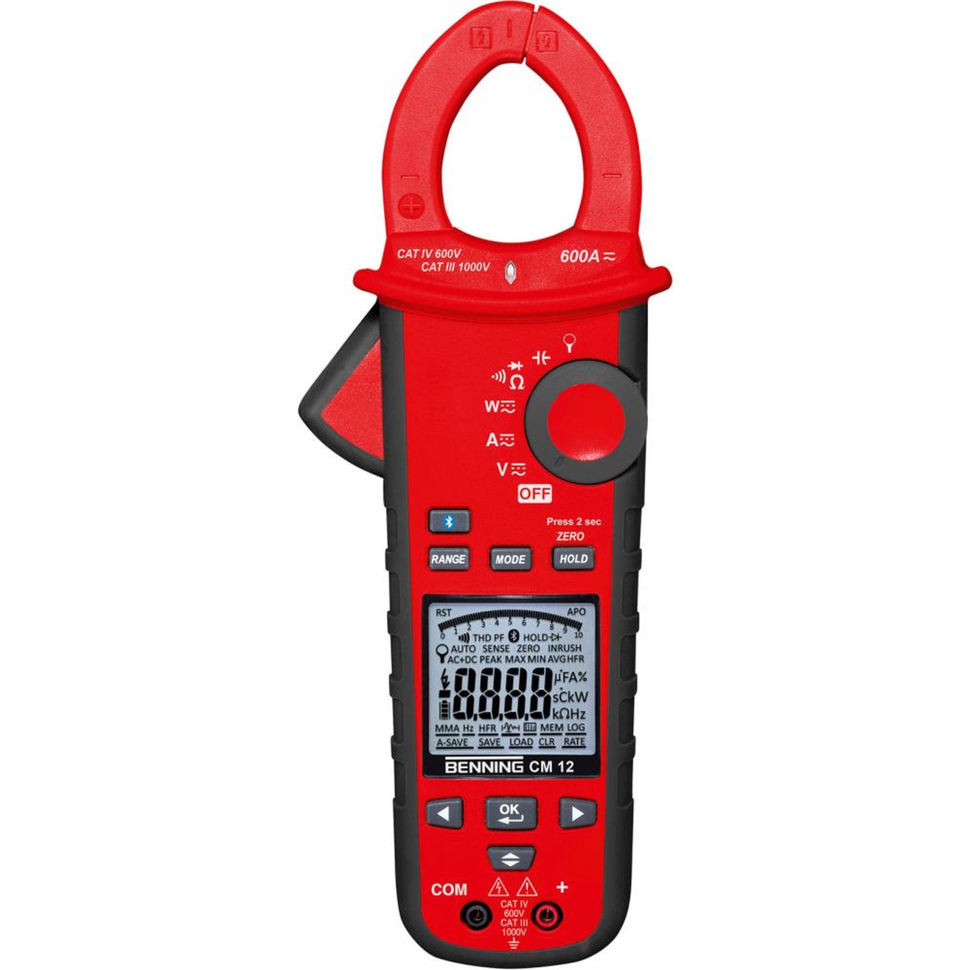 Digital-Stromzangen- Multimeter CM 12 Benning