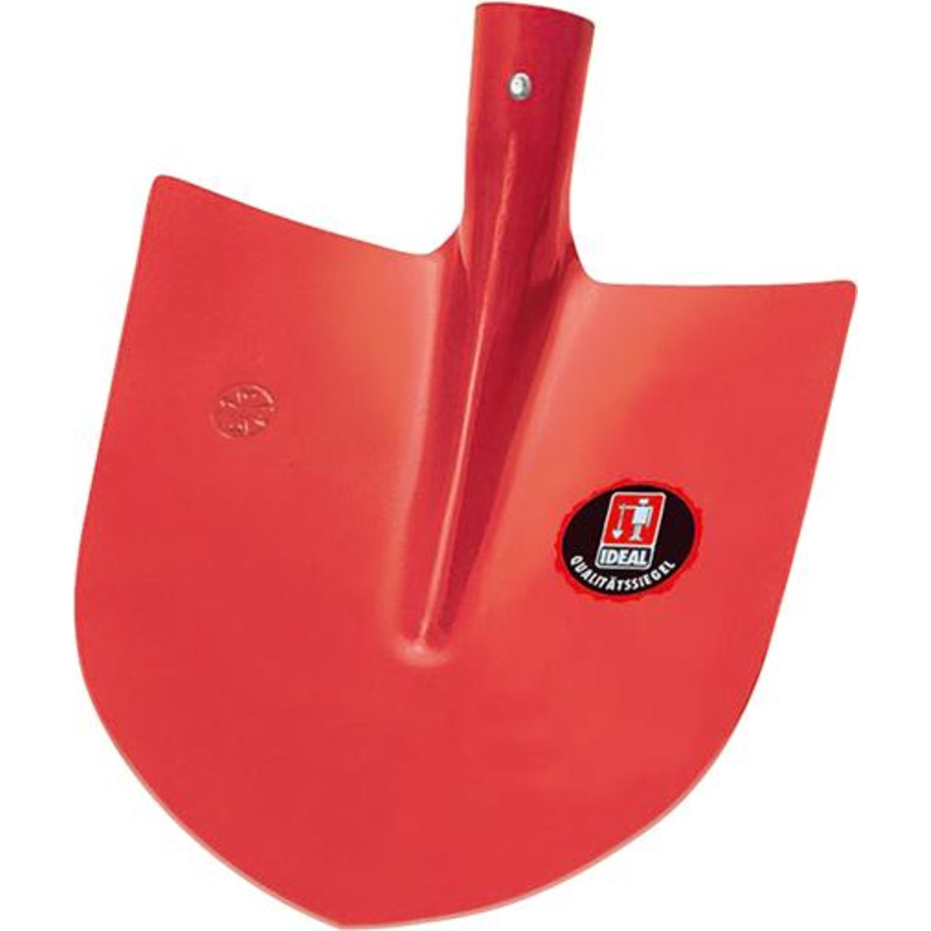 Frankfurter Schaufel Gr.5rot, gehärtet, o. Stiel Ideal