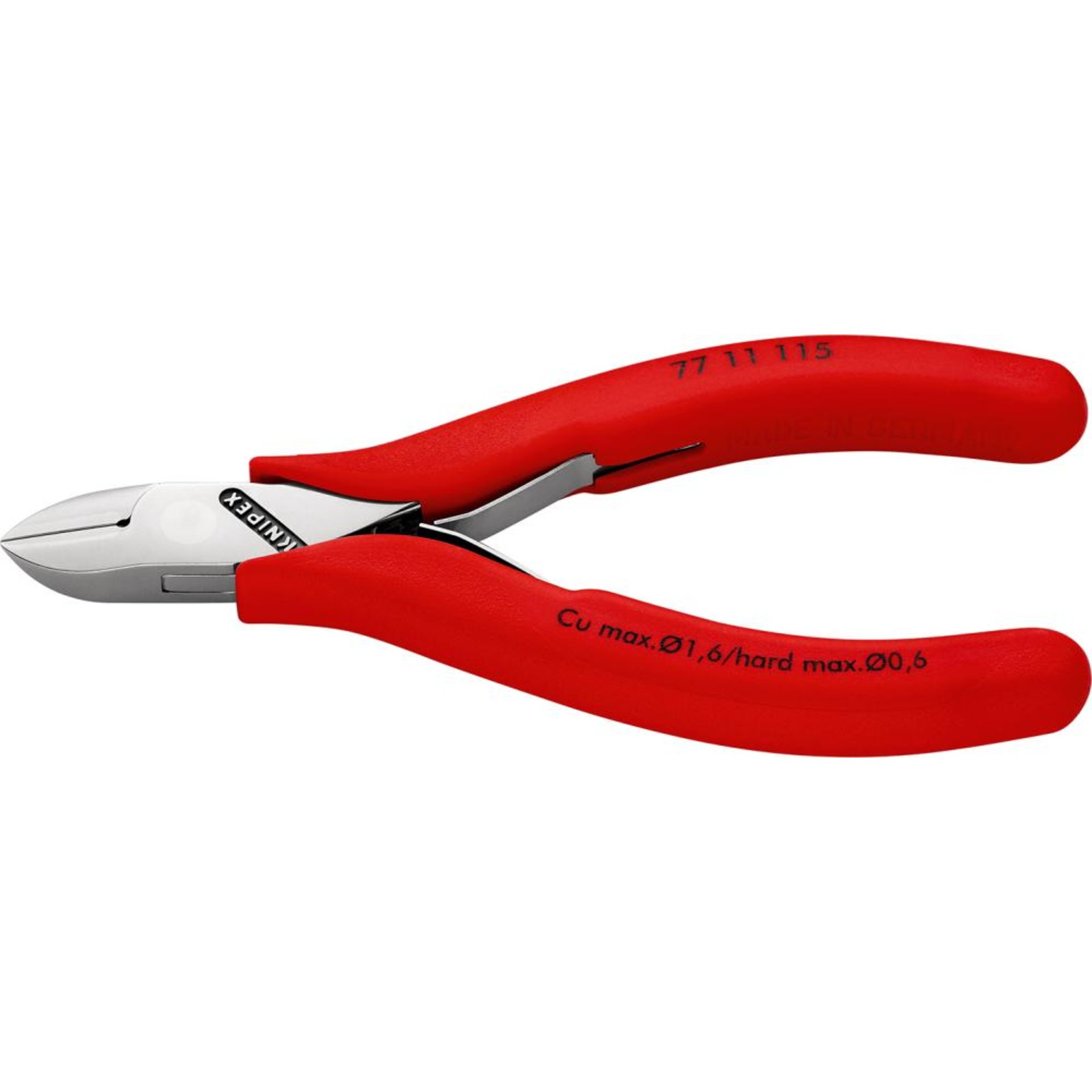 Elektr.Seitenschneider 115mm Form1poliert Knipex
