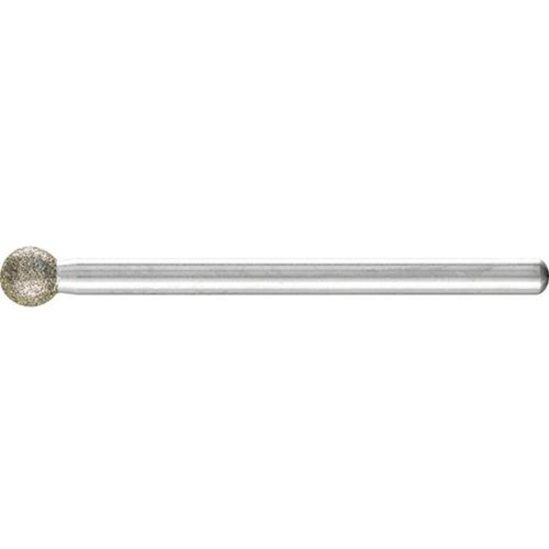 Schleifstift Diamant D126Kugelform 5x3mm Pferd