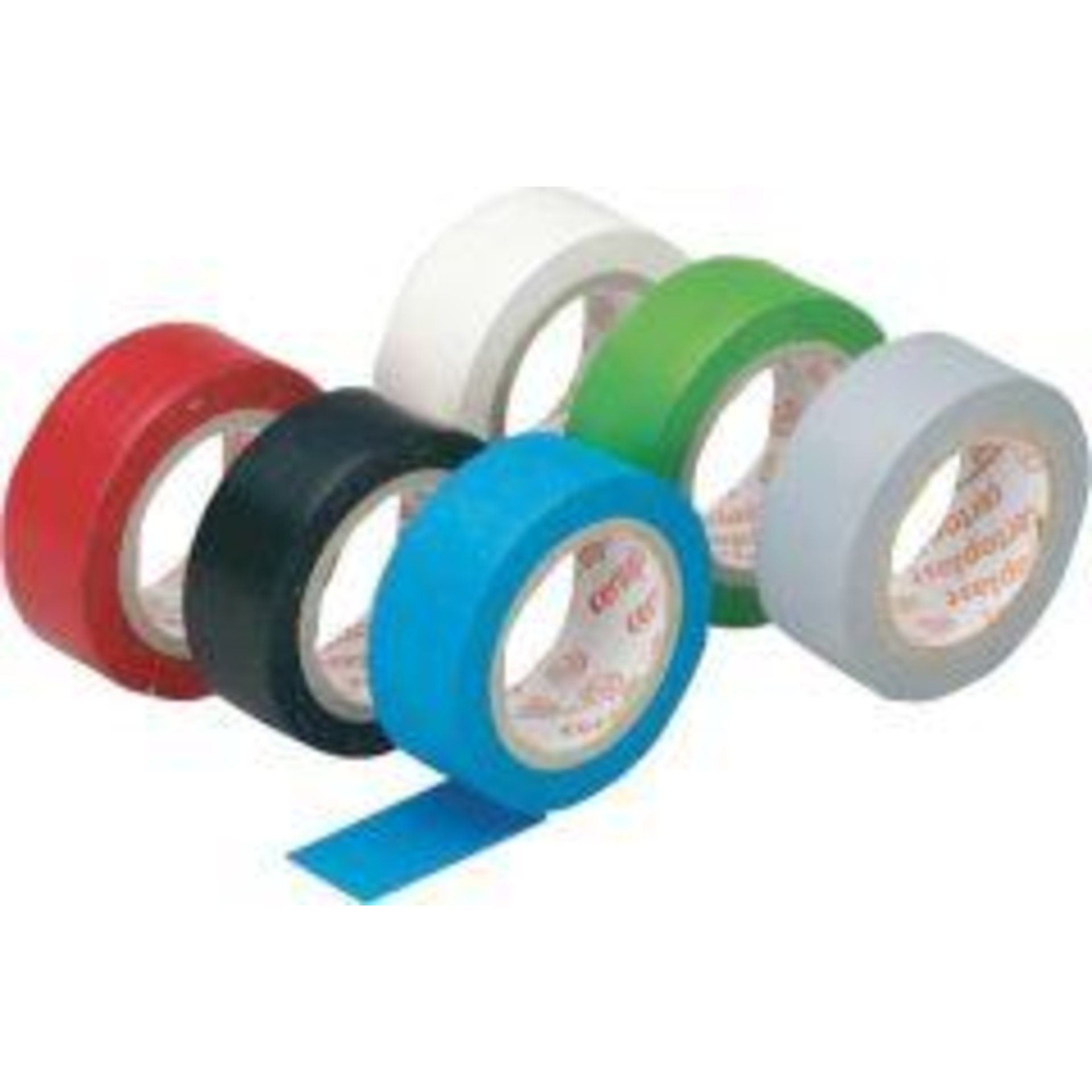 Isolierband weich PVC, 4,5 m , 6 Rll.farbig sort