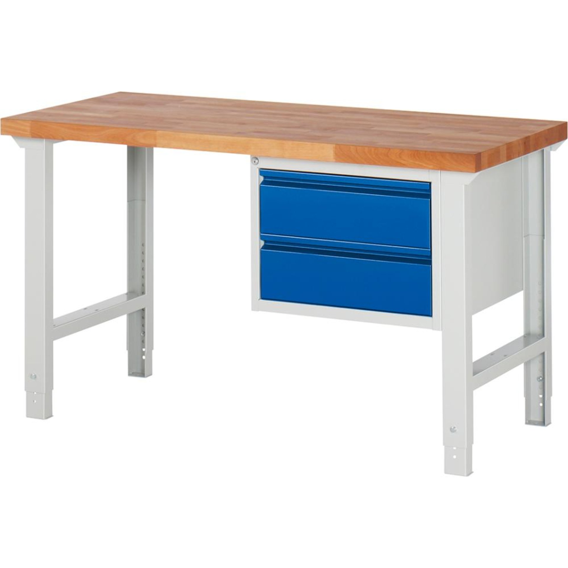 Werkbank, Serie 7125, 2 Schubladen