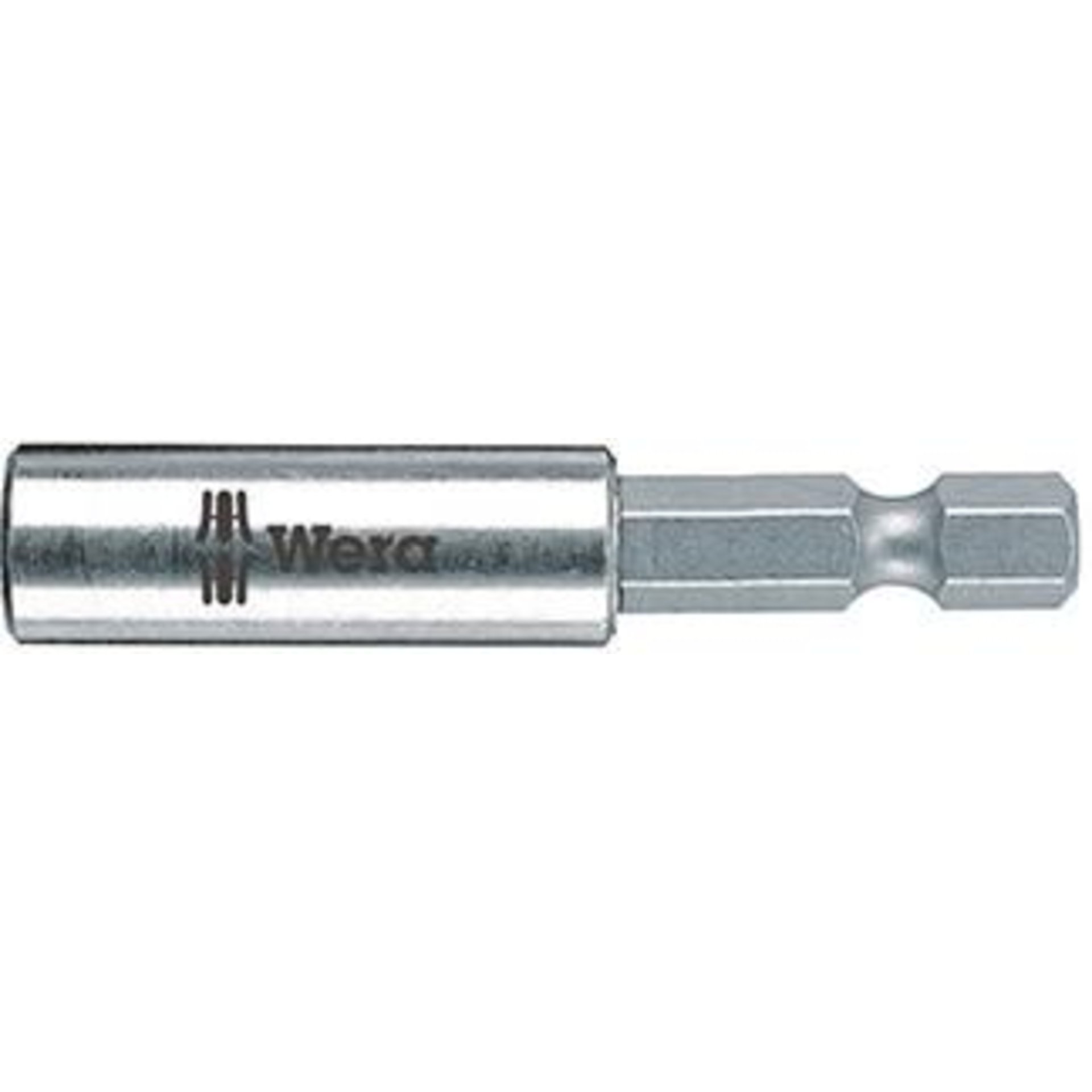 Bithalter 1/4" für 1/4" Bits Magnet + Sprengring 100mmWera