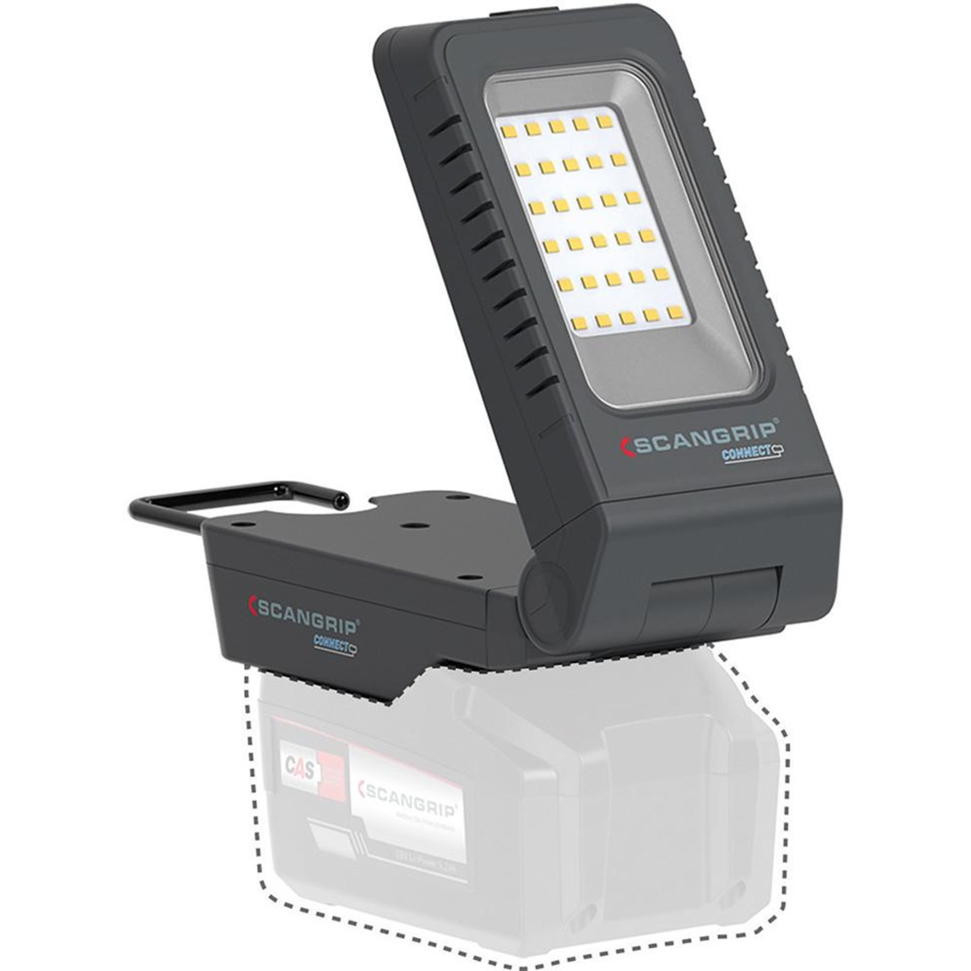 Akku-Arbeitsleuchte BASIC CONNECT 1000Lumen ohne Akku SCANGRIP