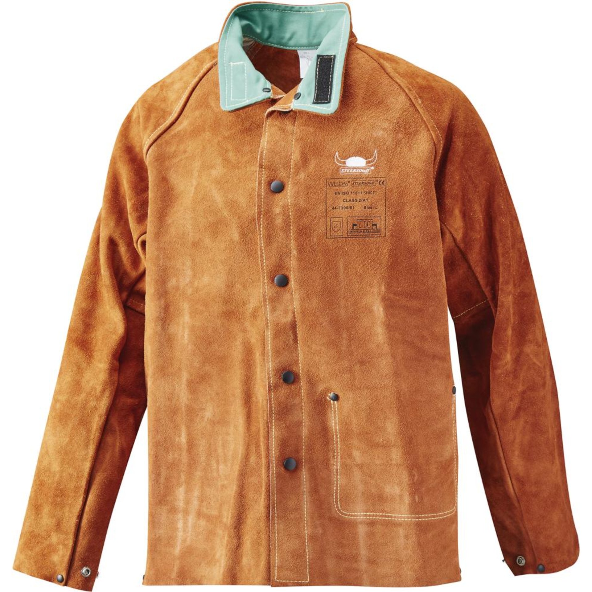 Schweißerlederjacke Lava Brown™ Nr. 44-7300