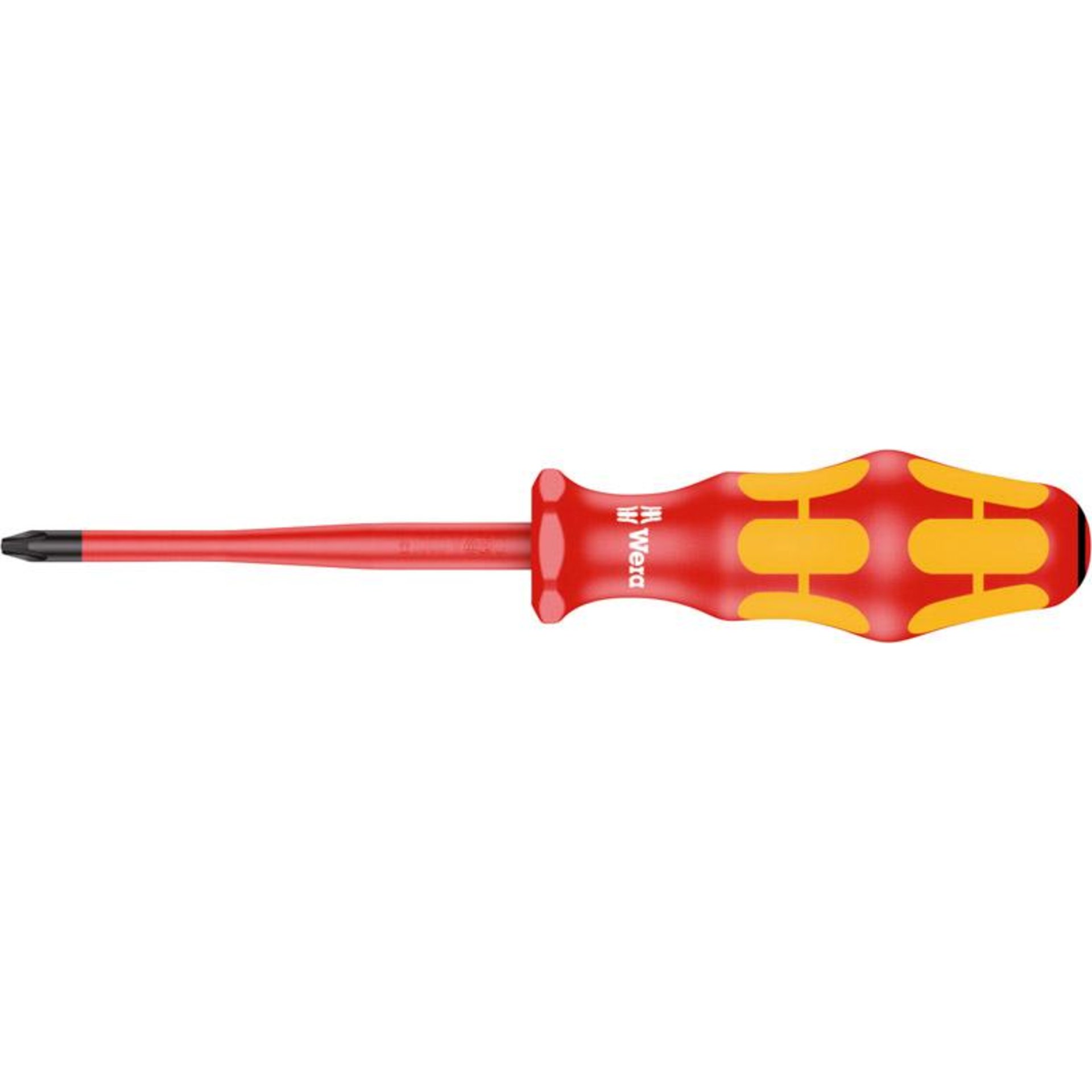 Schraubendreher VDE slim PZ1x80mm Wera