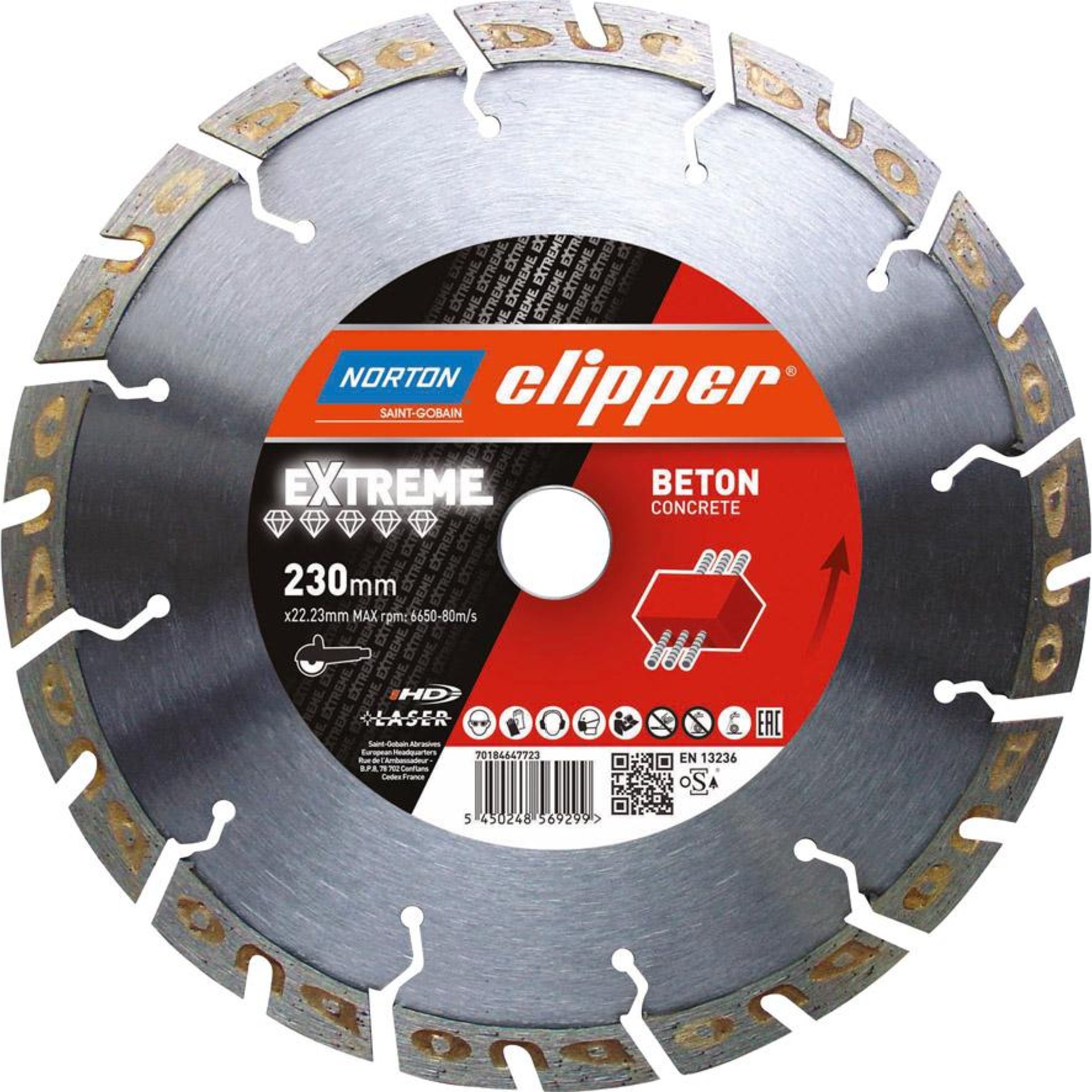 Diamant-Trennscheibe Extreme Beton
