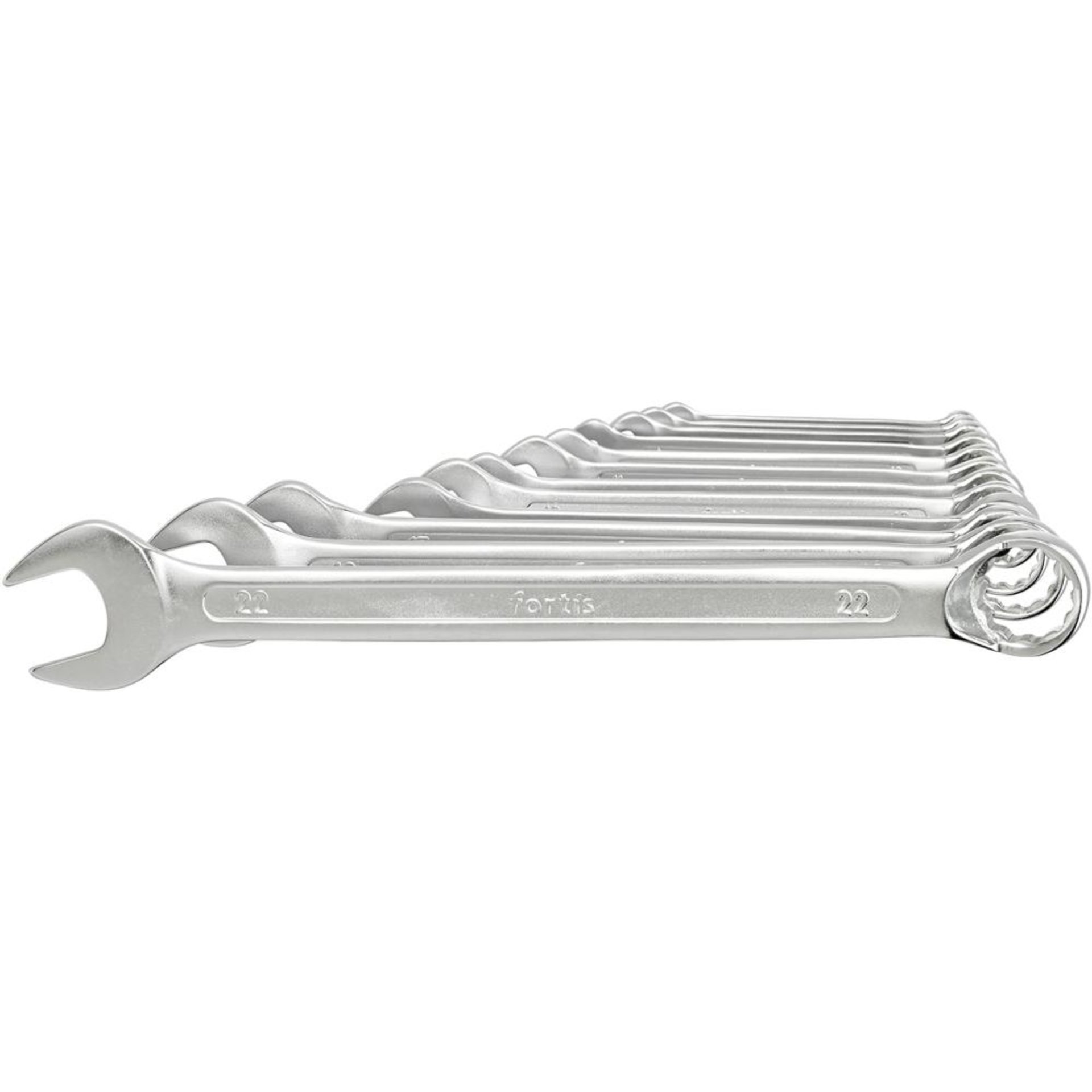 Ringmaulschlüssel-Satz DIN3113B 6-22mm 12-teilig in Karton FORTIS