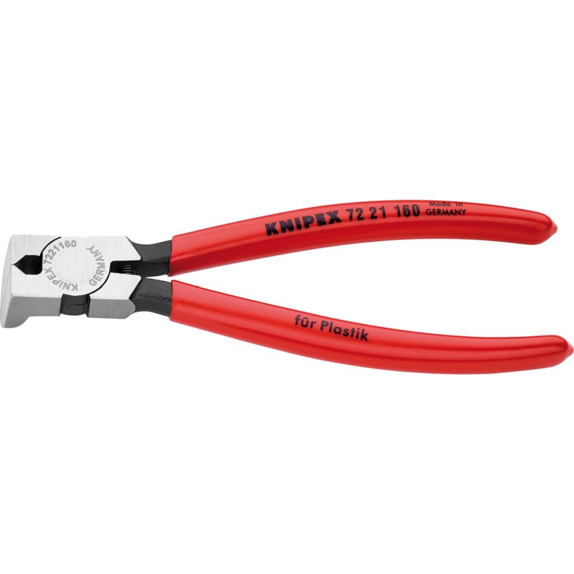 Seitenschneider für Kunststoff gewinkelt 85Grad 160mm KNIPEX